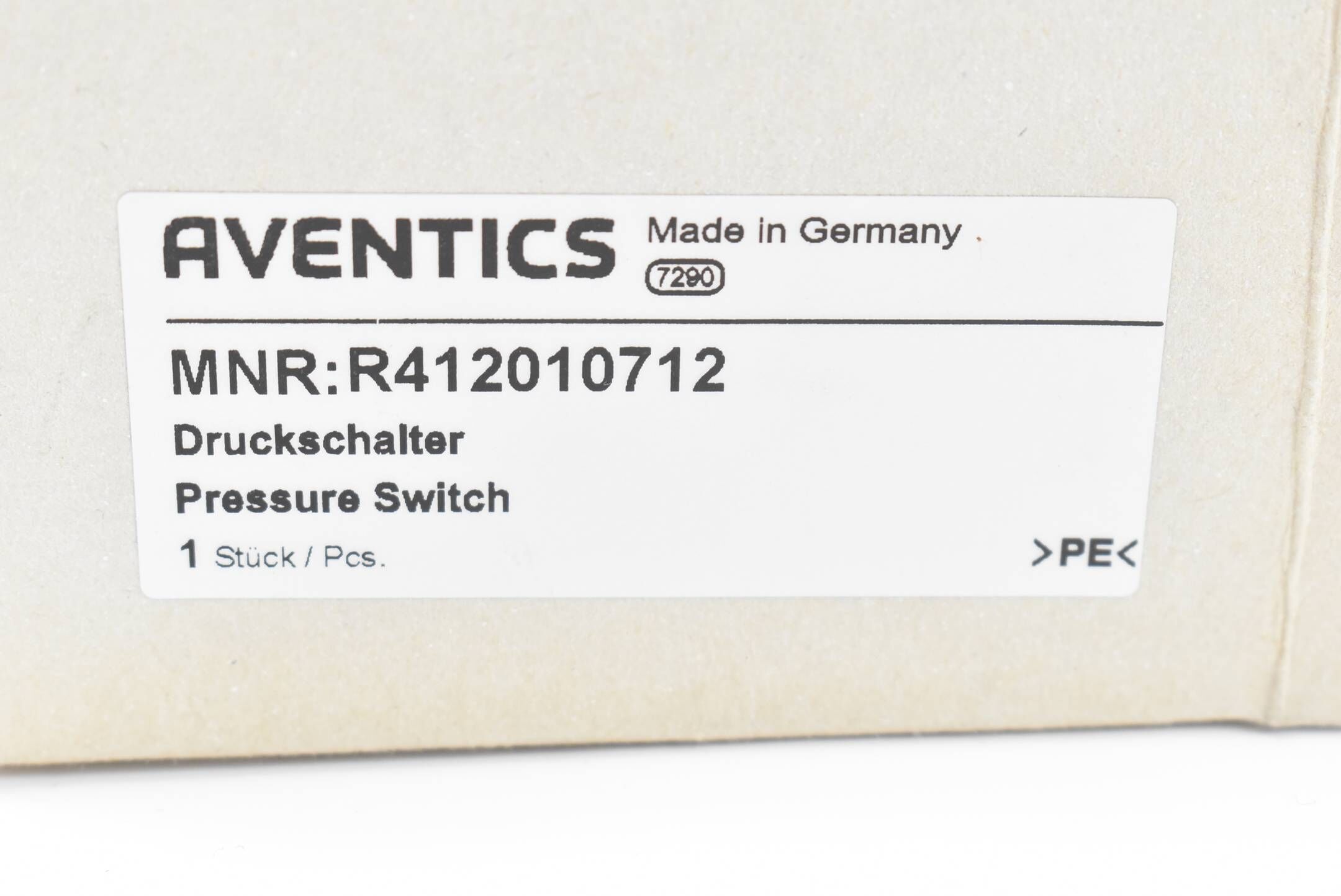Aventics Elektromechanischer Druckschalter ( R412010712 )