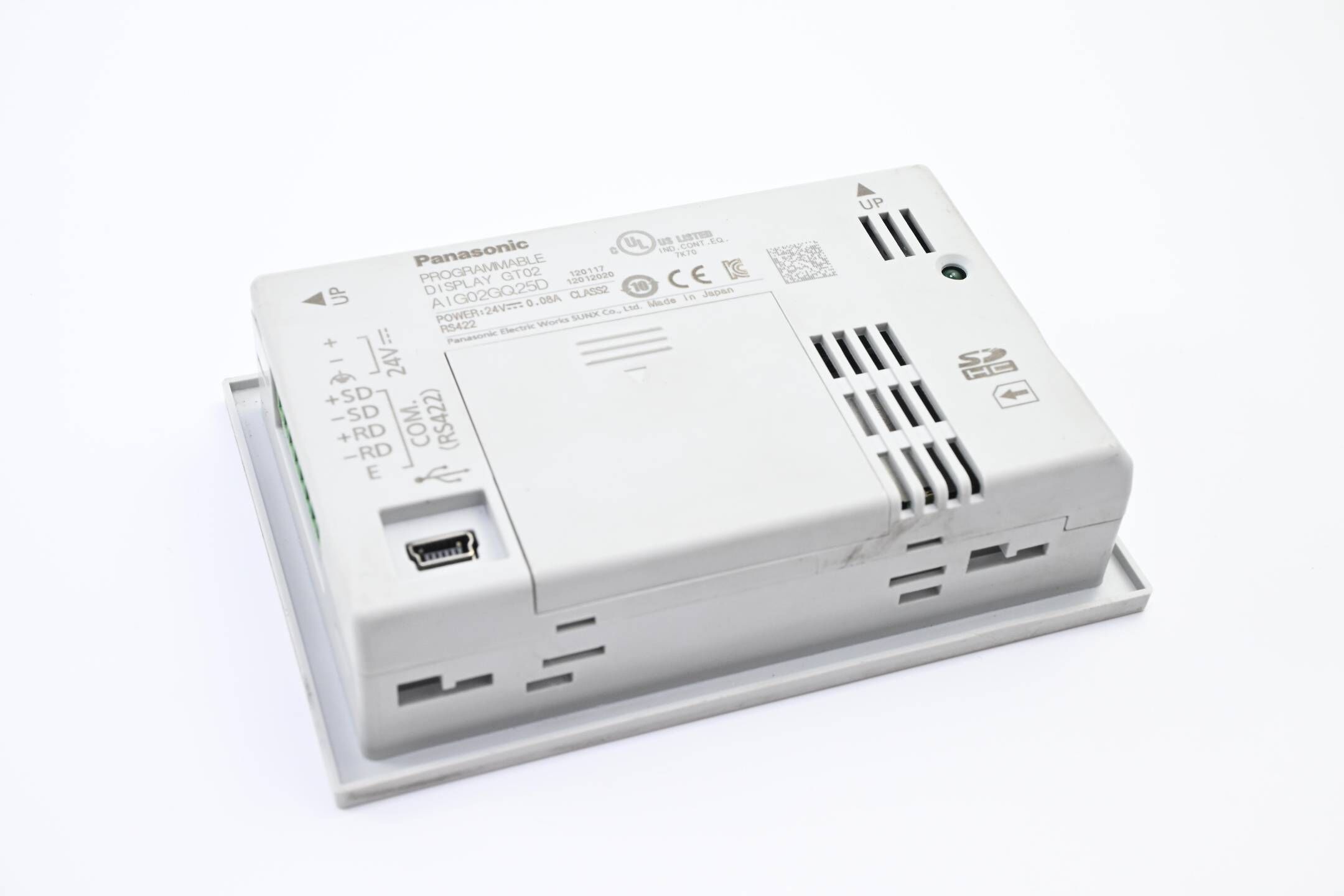 Panasonic kompaktes Bedienpanel GT02 ( AIG02GQ25D )