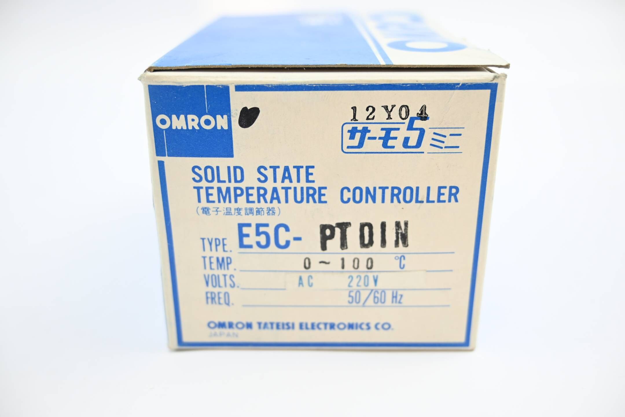 Omron Temperatur Controller 0-100 °C 220VAC E5C-PTDIN ( E5C-PTD1N )
