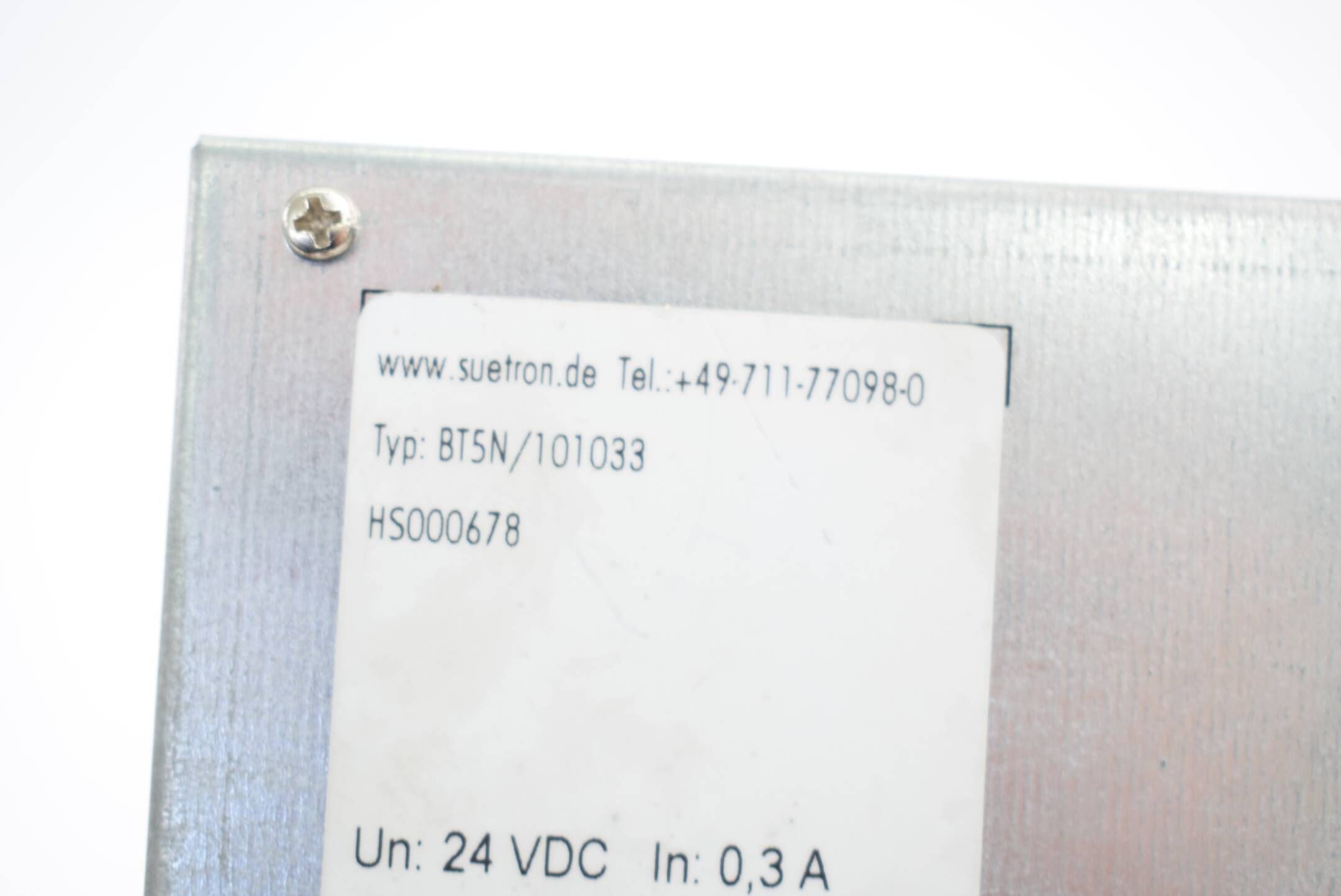 Sütron Bedienterminal BT5 BT5N/101033