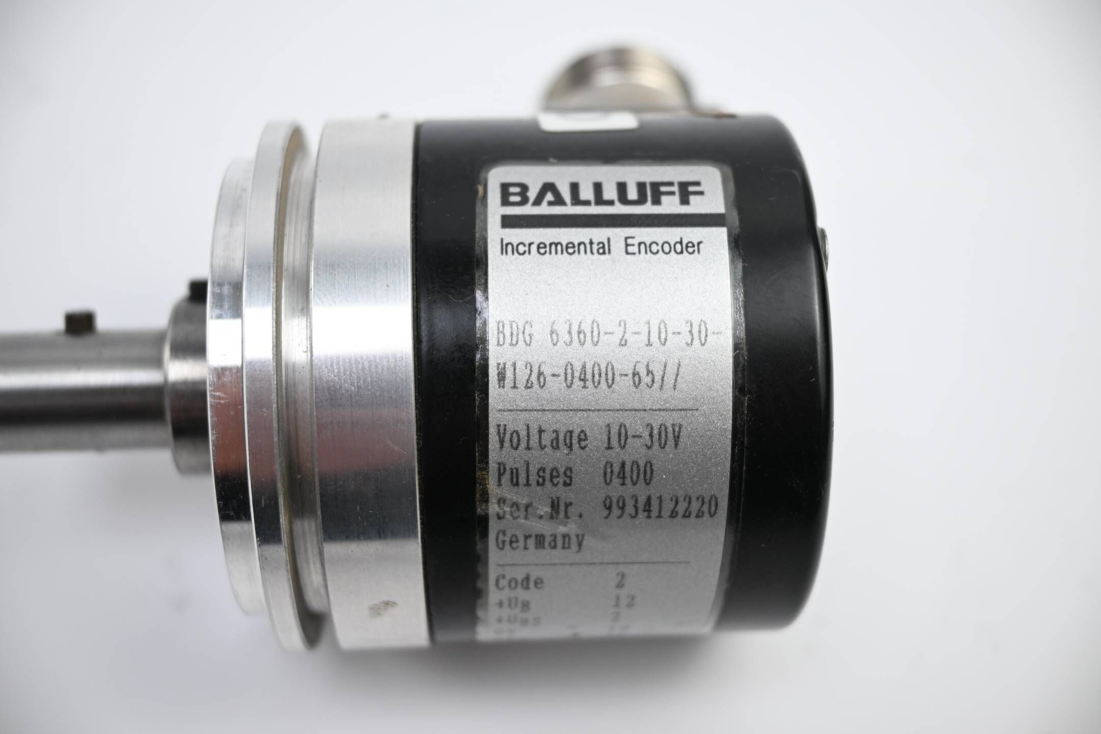 Balluff Drehgeber BDG 6360-2-10-30-W126-0400-65//