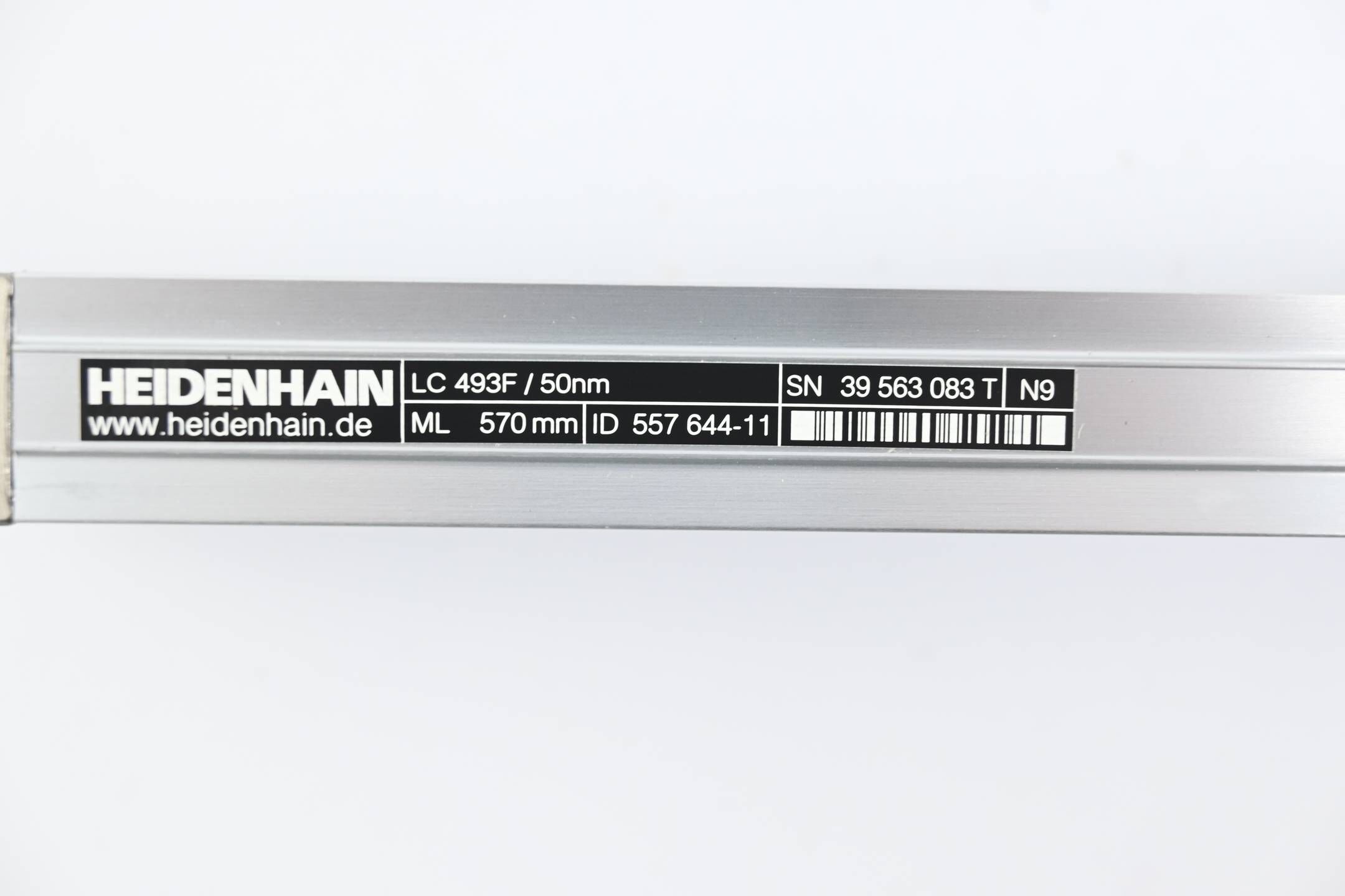 Heidenhain Absolutes gekapseltes Längenmessgerät LC 493F ( 557644-11 ) Ver. N9