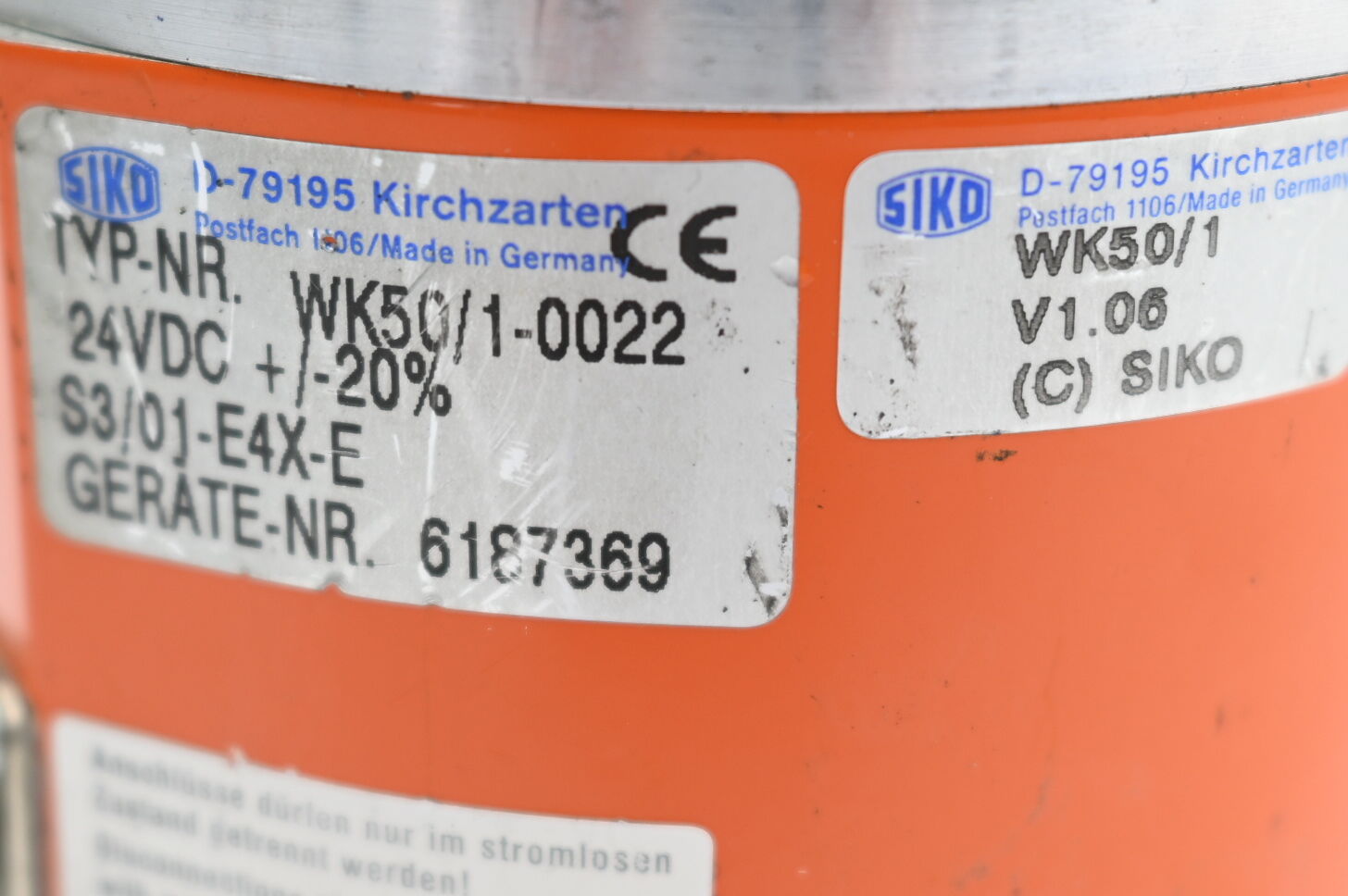 Siko Drehgeber WK50/1-0022