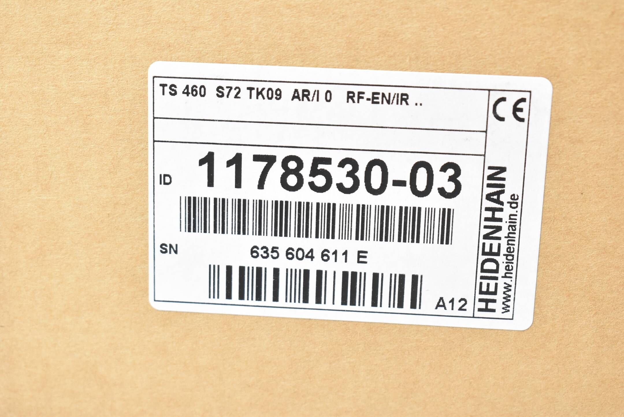 Heidenhain Schaltendes 3D - Tastsystem TS 460 ( 1178530-03  ) Vers. A12