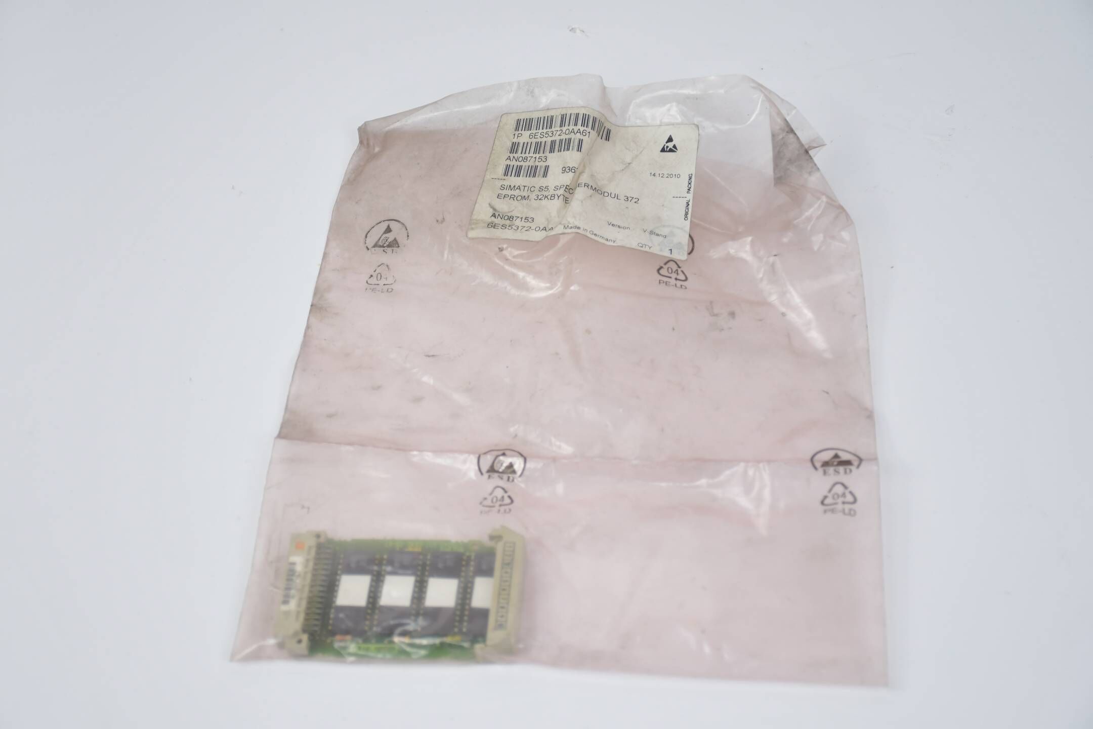 Siemens Simatic S5 Speichermodul 372 32KBYTE 6ES5372-0AA61 ( 6ES5 372-0AA61 )