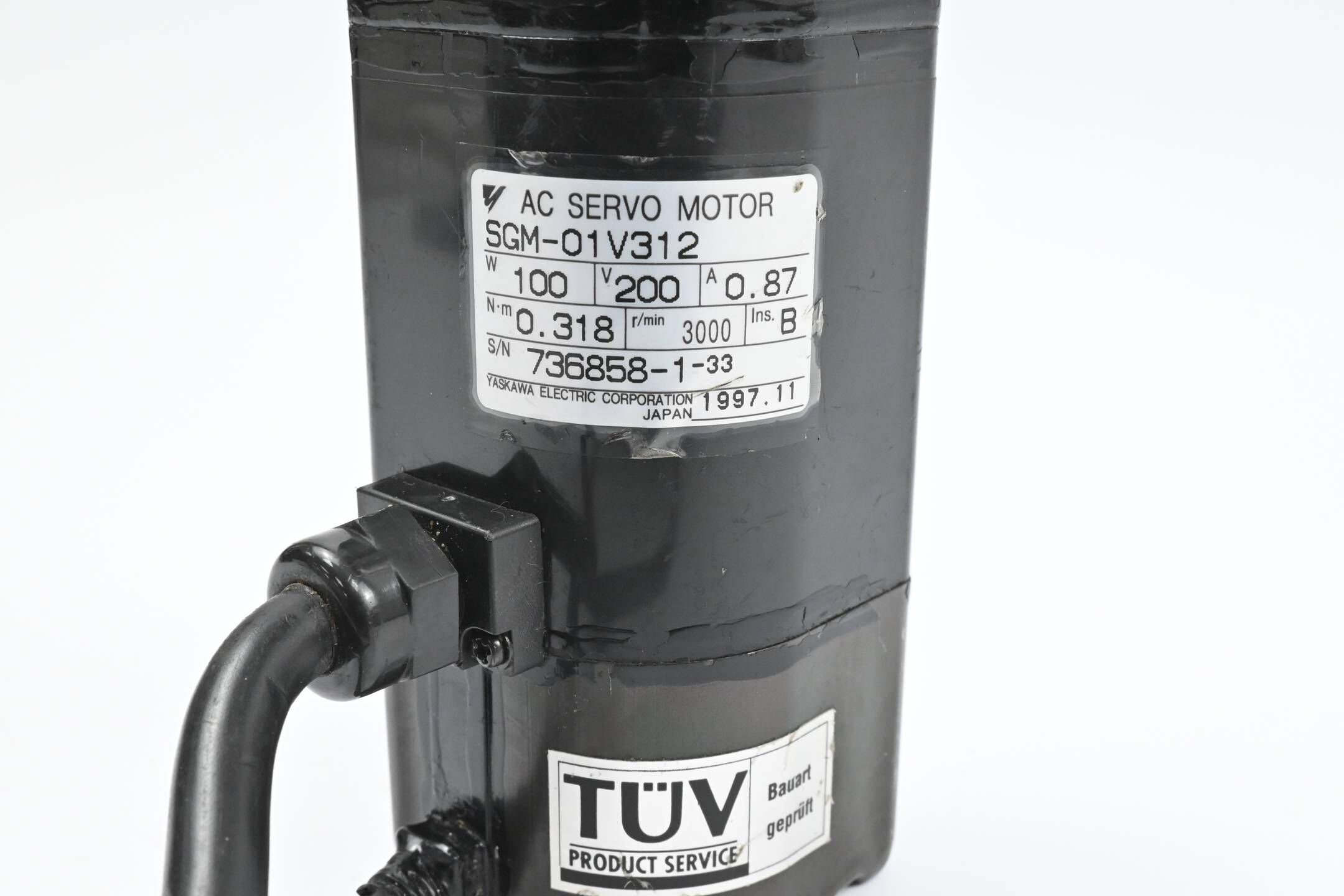 Yaskawa AC Servomotor SGM-01V312 ( SGM01V312 )