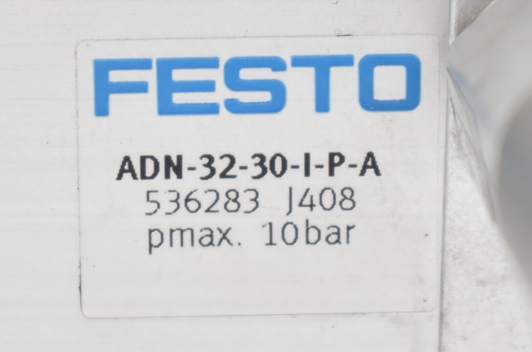 Festo Kompaktzylinder ADN-32-30-I-P-A ( 536283 ) + HAB-1/8 (184585 )