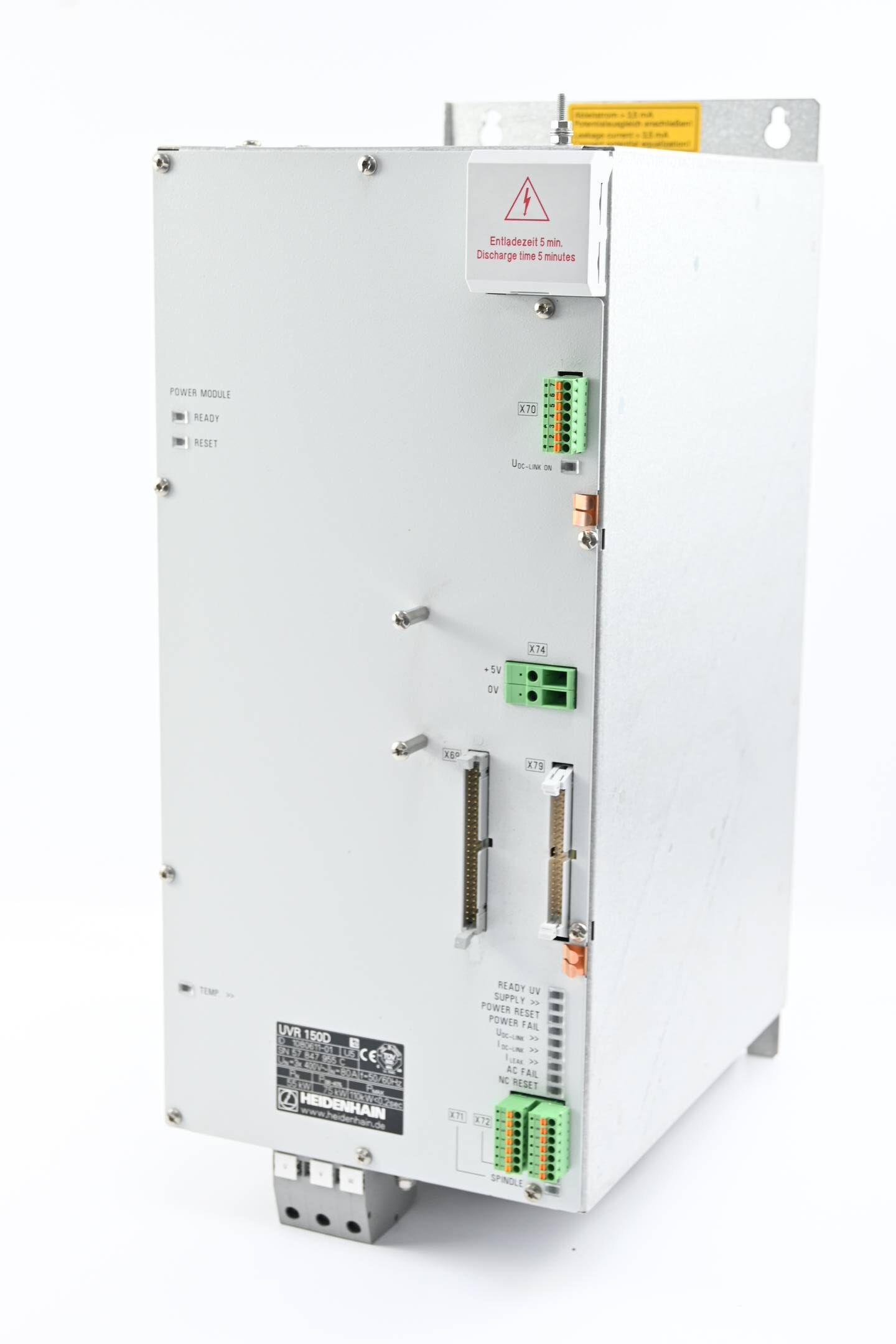 Heidenhain Umrichter-Versorgungseinheit UVR 150D 55 ( 1080611-01 ) Ver. U5