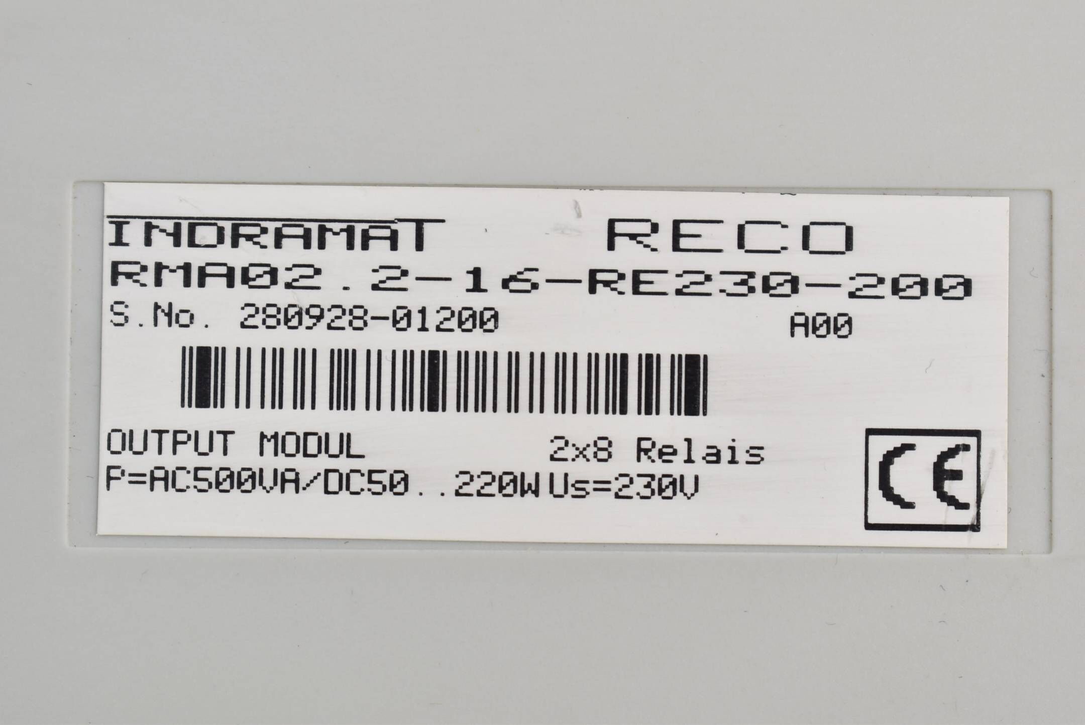 Indramat Output Modul RECO RMA02.2-16-RE230-200