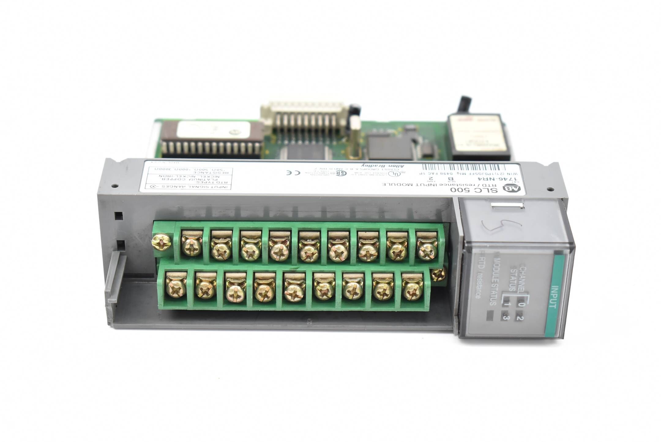Allen-Bradley SLC 500 RTD/Widerstand Eingangsmodul 1746-NR4 ( Serie B Rev. 2 )
