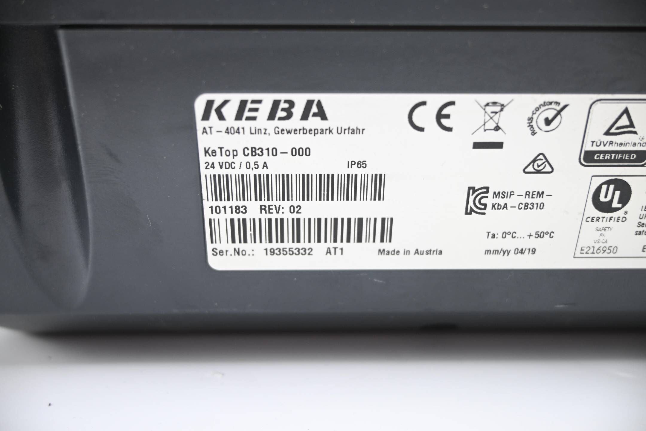 Keba Anschlussbox KeTop CB310-000 ( 101183 )