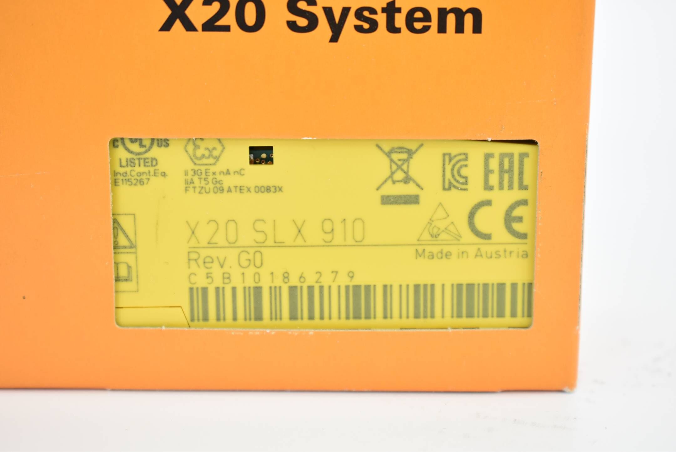 B&R openSAFETY Manager für bis zu 10 SafeNODEs X20 SLX 910 ( X20SLX910 ) Rev G0