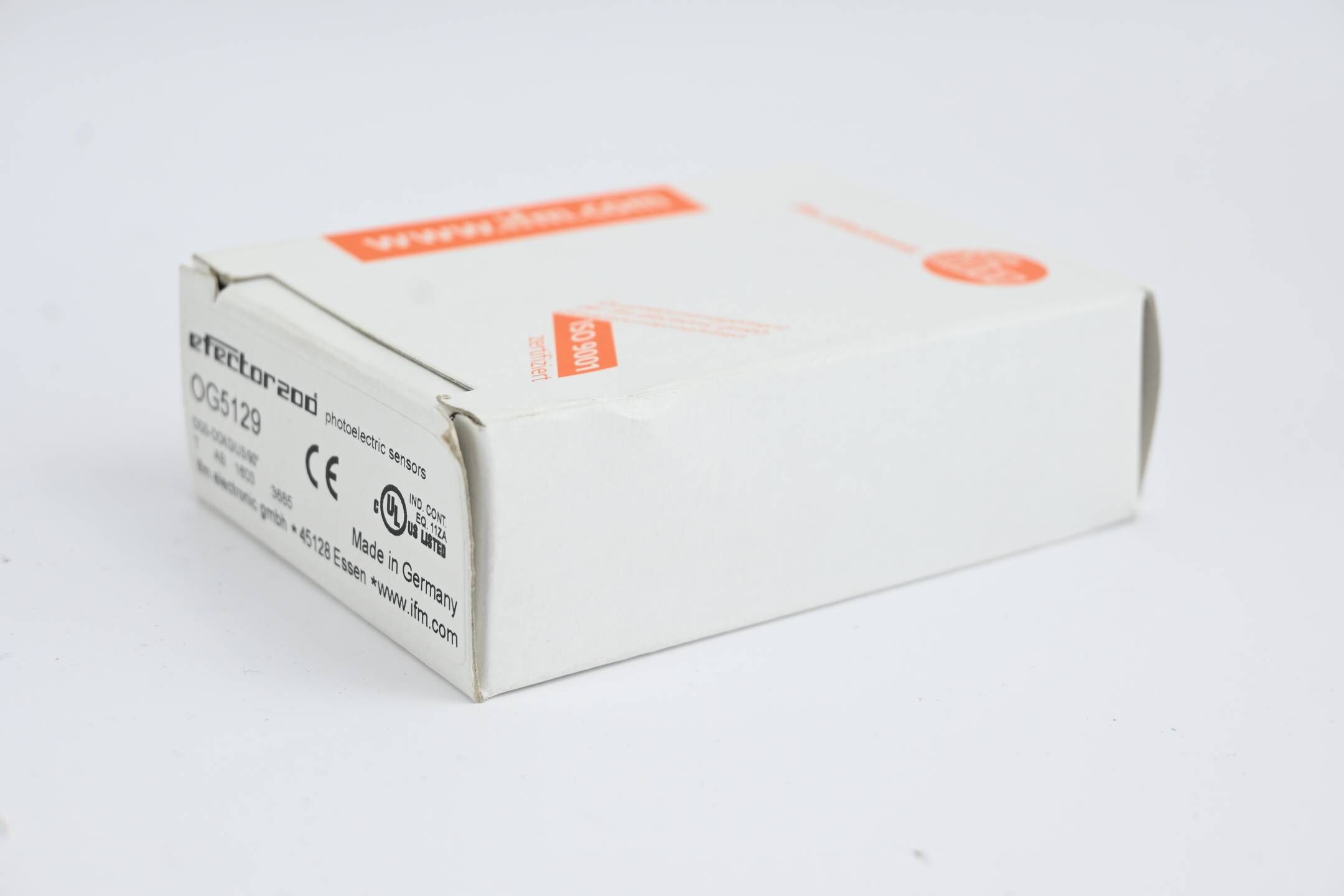 Ifm Electronic Einweglichtschranke Sender OG5129 ( OGS-OOKG/US/90° )