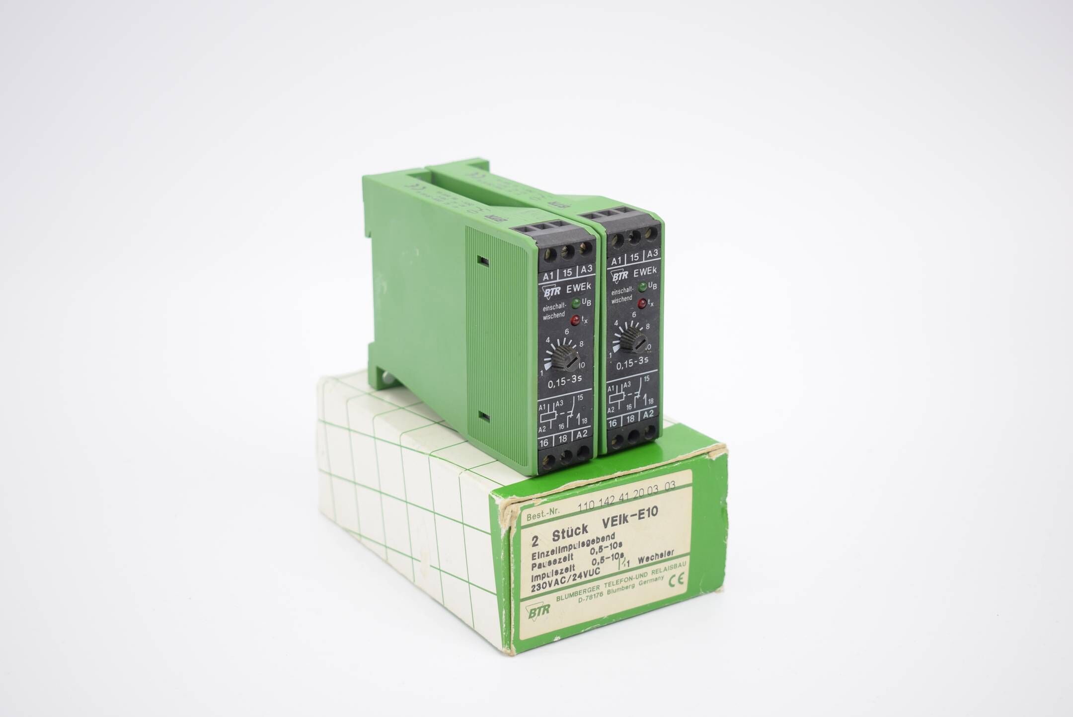 BTR Zeitrelais EWEk 2 Stück