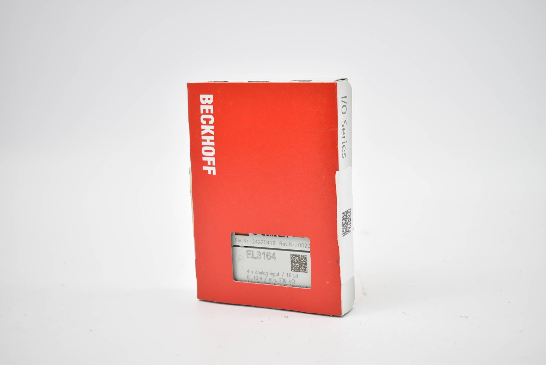 Beckhoff EtherCAT-Klemme 4-Kanal-Analog-Eingang 0-10V 16Bit EL3164 ( EL 3164 )