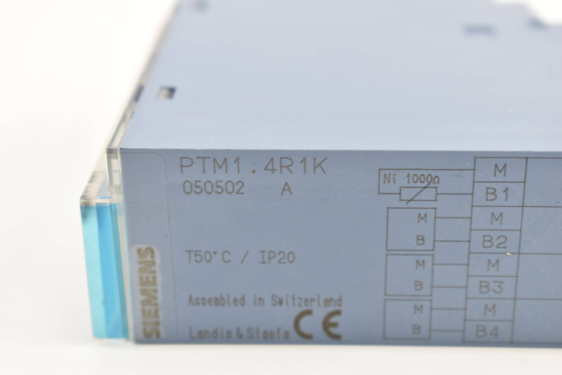 Siemens Landis & Staefa Werterfassungsmodul PTM1.4R1K