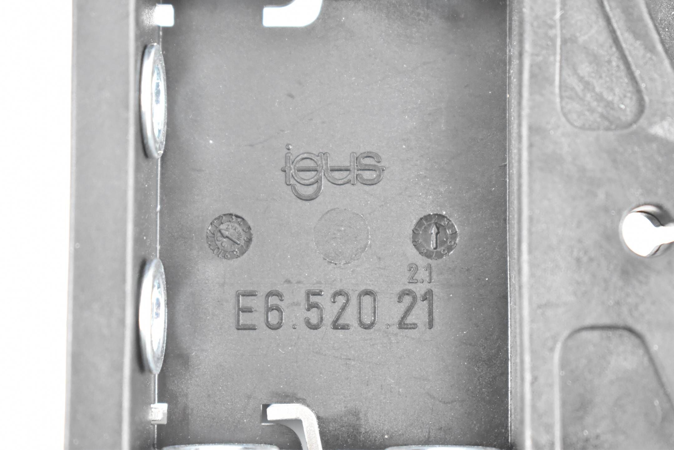Igus Anschlusselement E6.520.21 ( für Serie E6.52 ) 2 Stück
