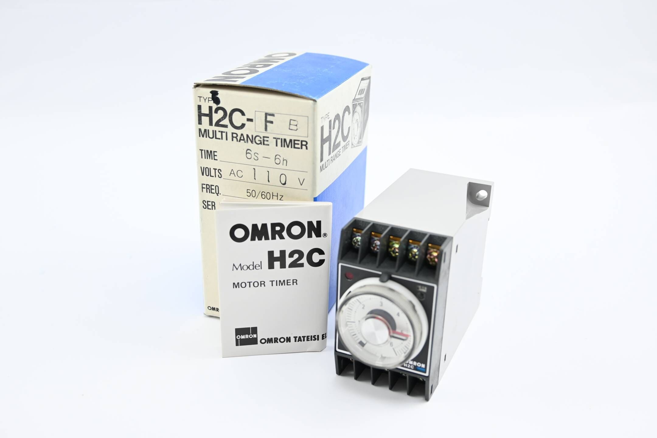 Omron Multi Range Timer 6s-6h 110 VAC ( H2C-F B )( H2C-F )