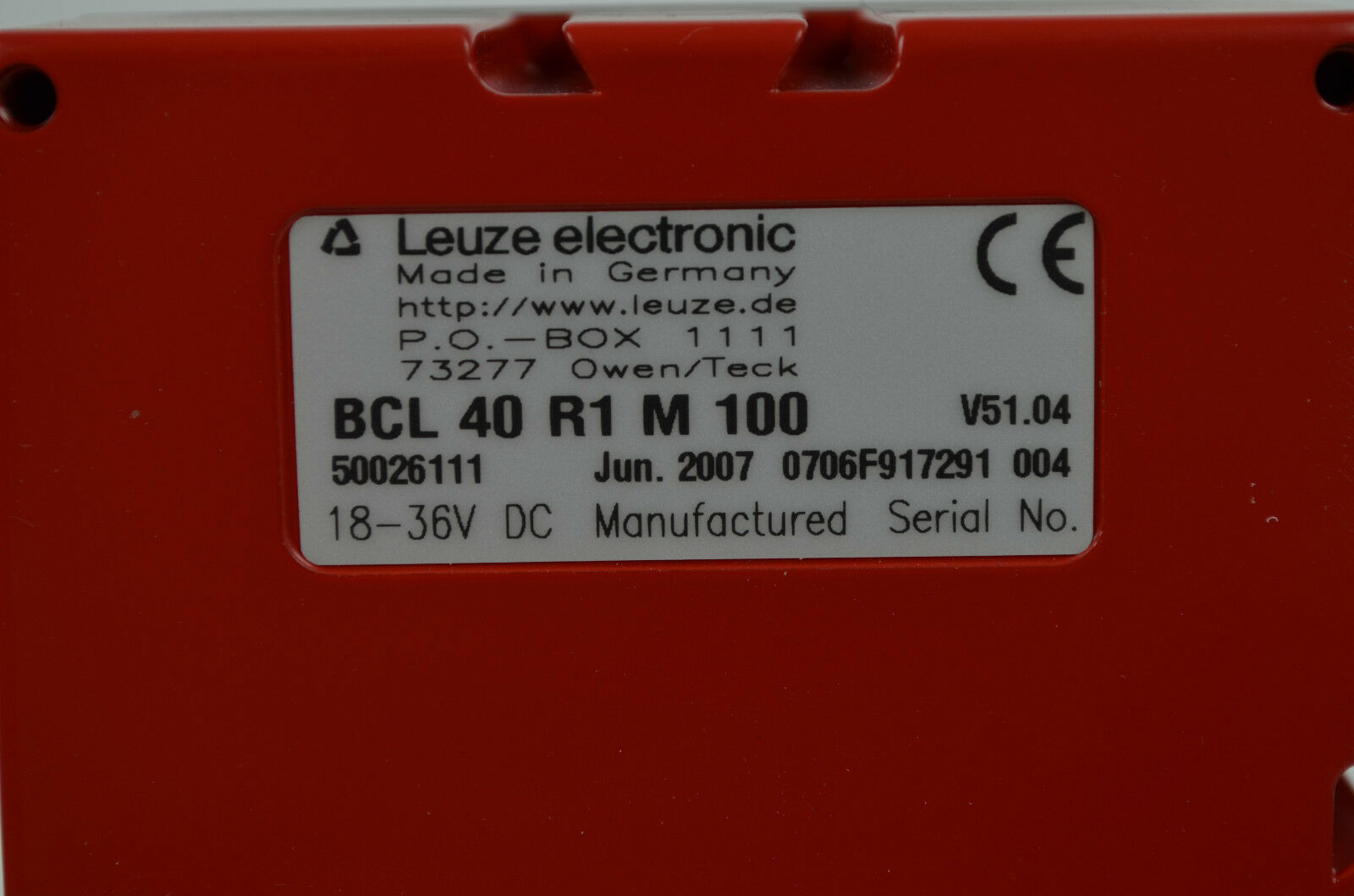 Leuze electronic BCL 30 R1 M 100