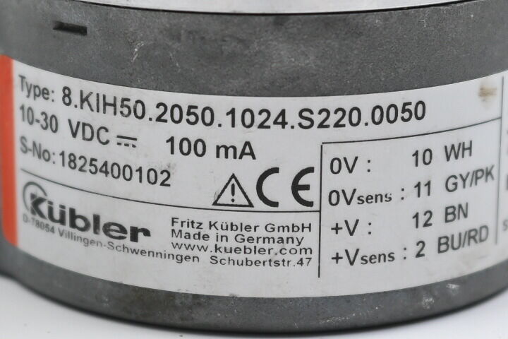 Kübler Drehgeber 8.KIH50.2050.1024.S220.0050