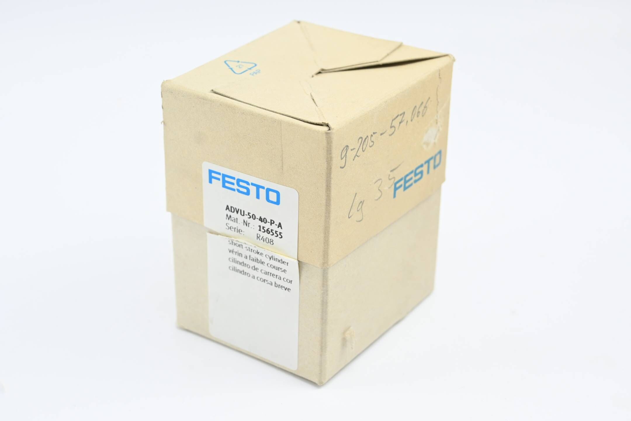 Festo Kompaktzylinder Kurzhubzylinder ADVU-50-40-P-A ( 156555 )