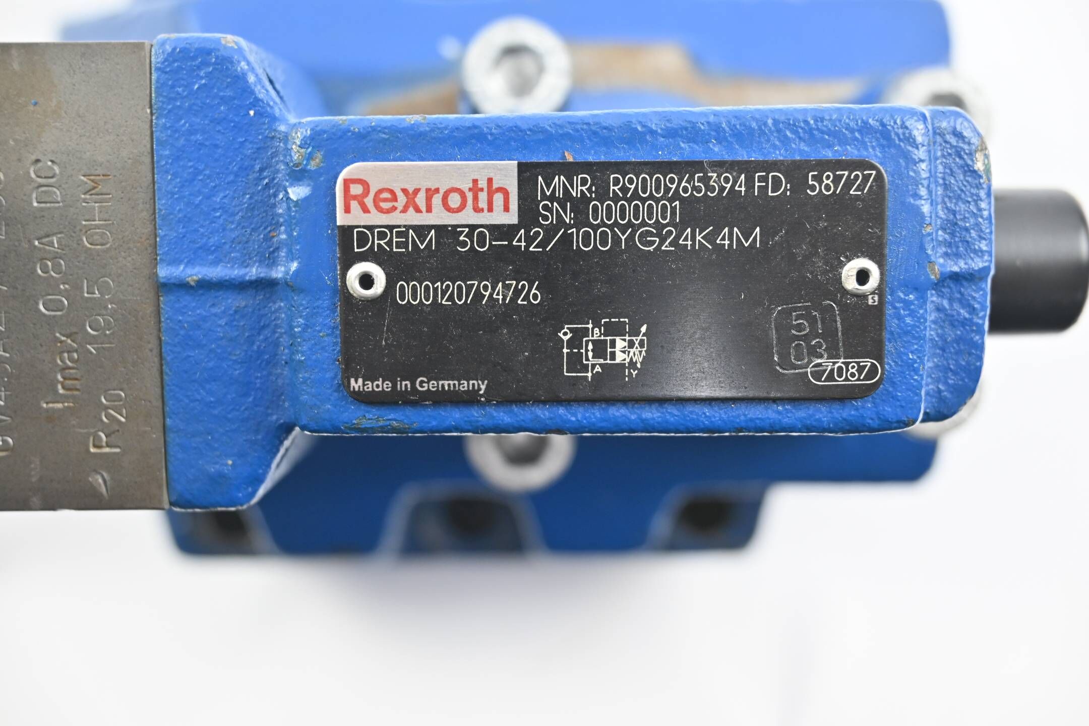 Rexroth Druckreduzierventil DREM 30-42/100YG24K4M ( R900965394 )