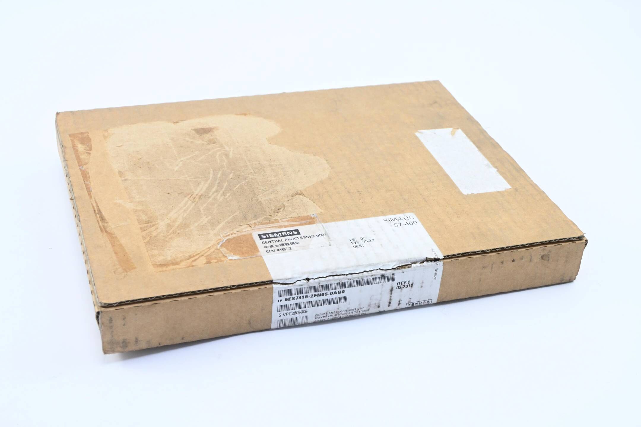 Siemens Simatic S7-400 CPU 416F-2 6ES7416-2FN05-0AB0 ( 6ES7 416-2FN05-0AB0 ) E.5