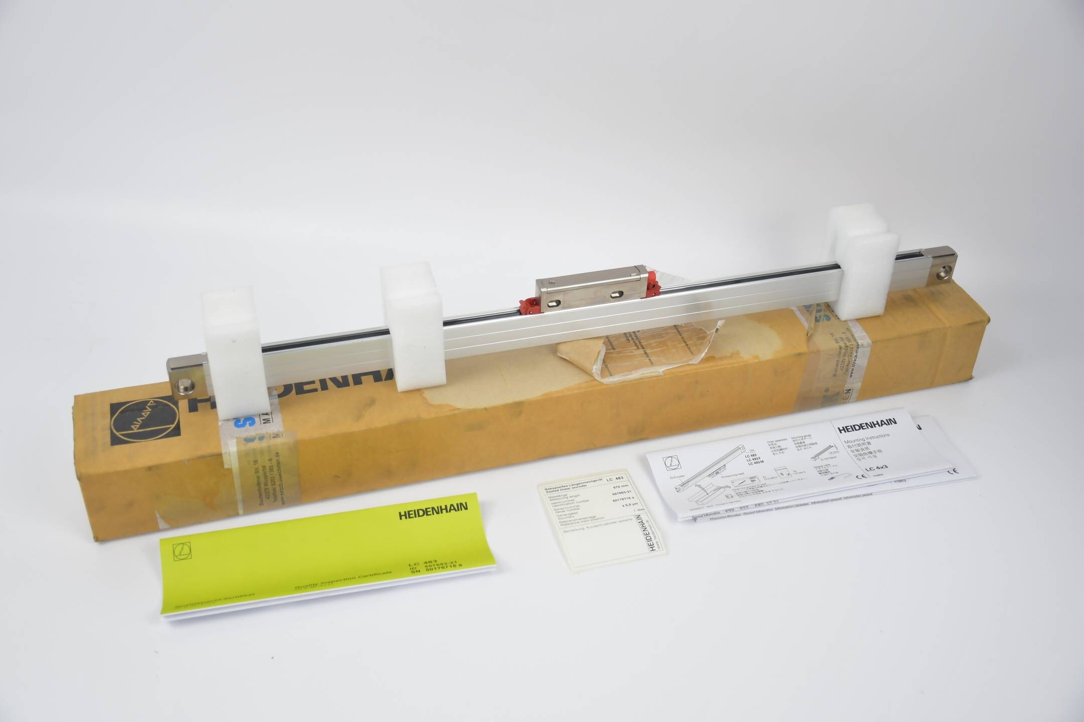 Heidenhain Längenmessgerät LC 483 / 100 nm 557 653-21 inkl AE LC 4x3 575-669-09
