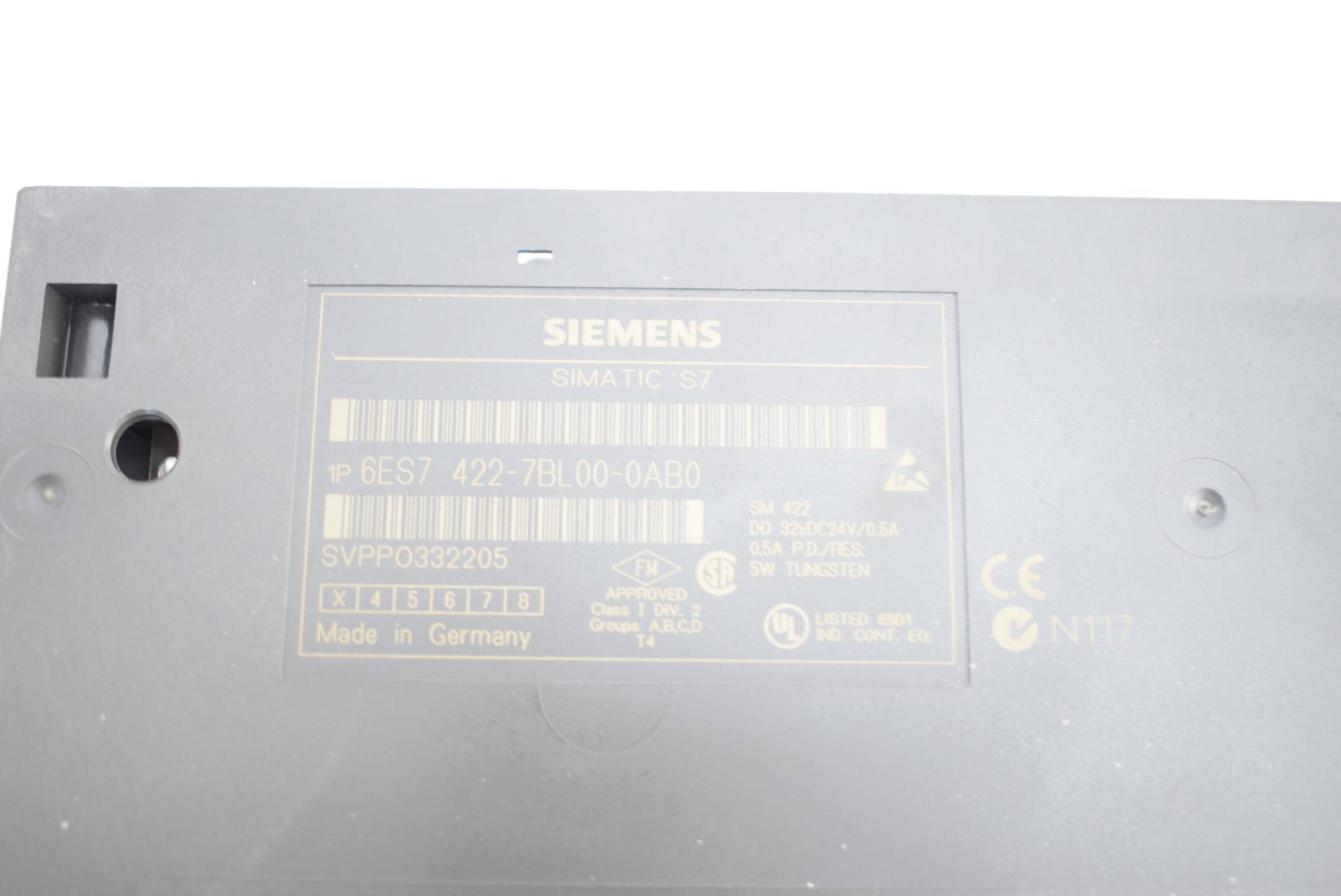 Siemens simatic S7-400 SM422 6ES7 422-7BL00-0AB0 ( 6ES7422-7BL00-0AB0 ) E.3