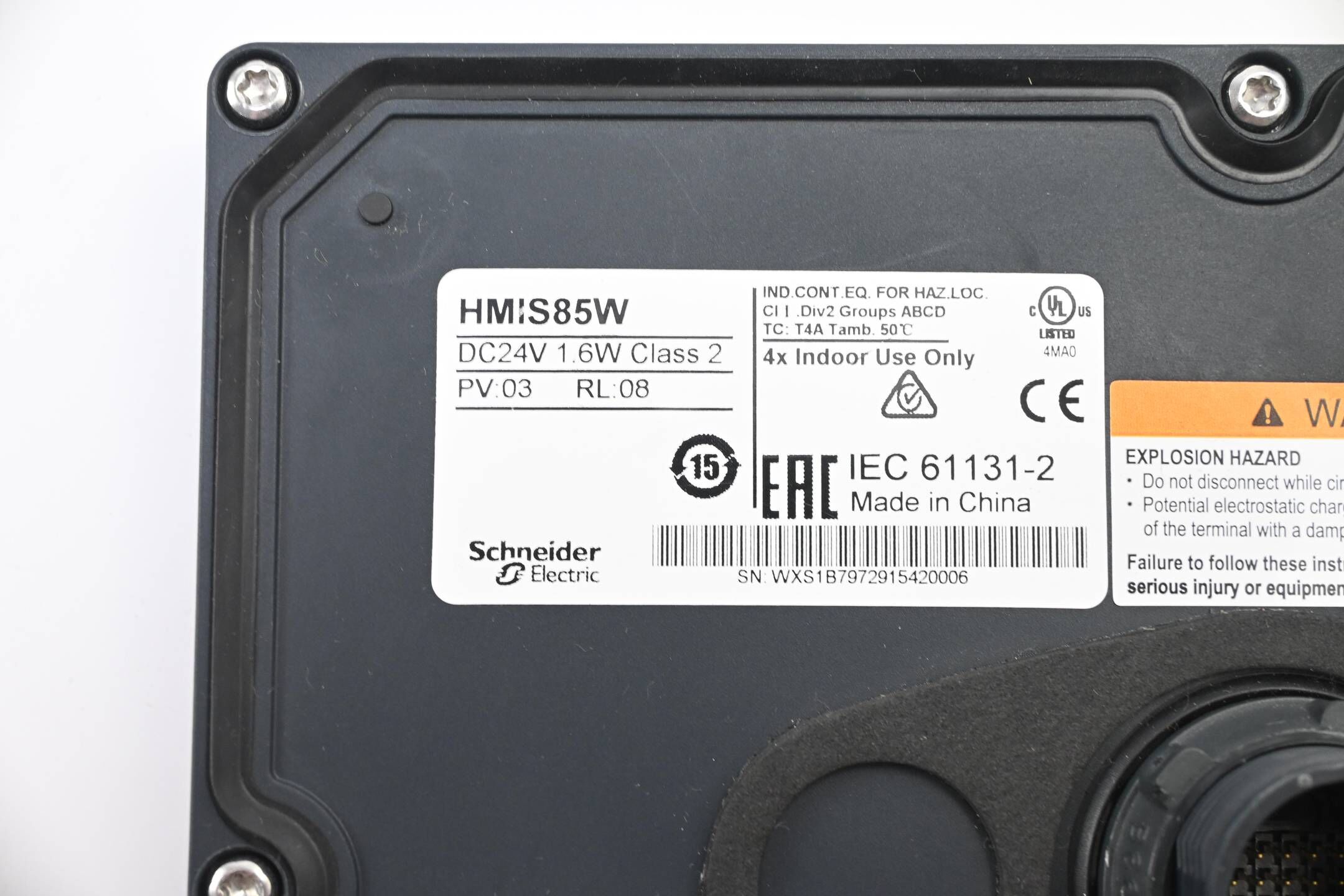 Schneider Electric 5,7" Touchscreen-Frontmodul HMIS85W