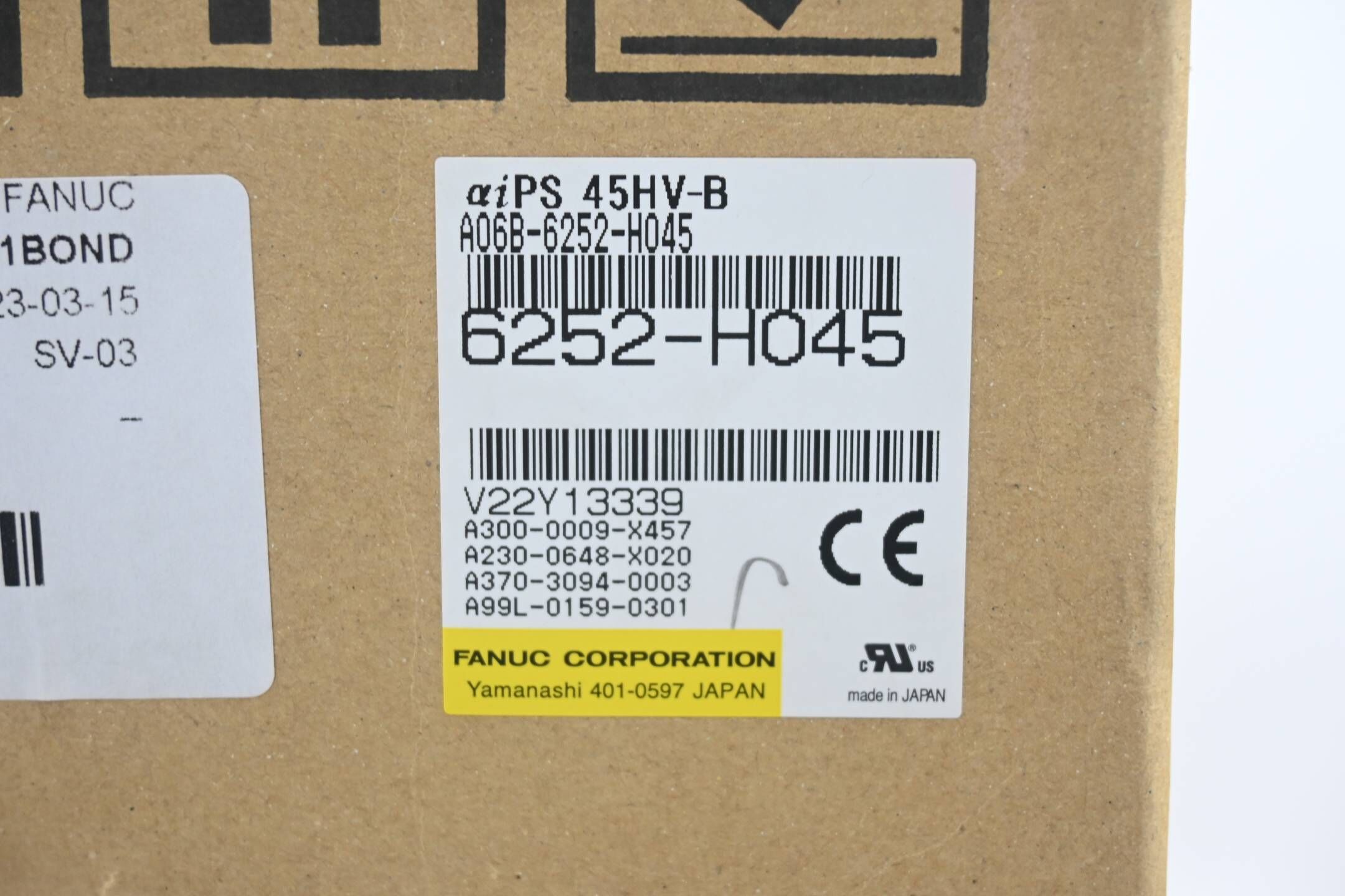 Fanuc Servo Amplifier A06B-6252-H045