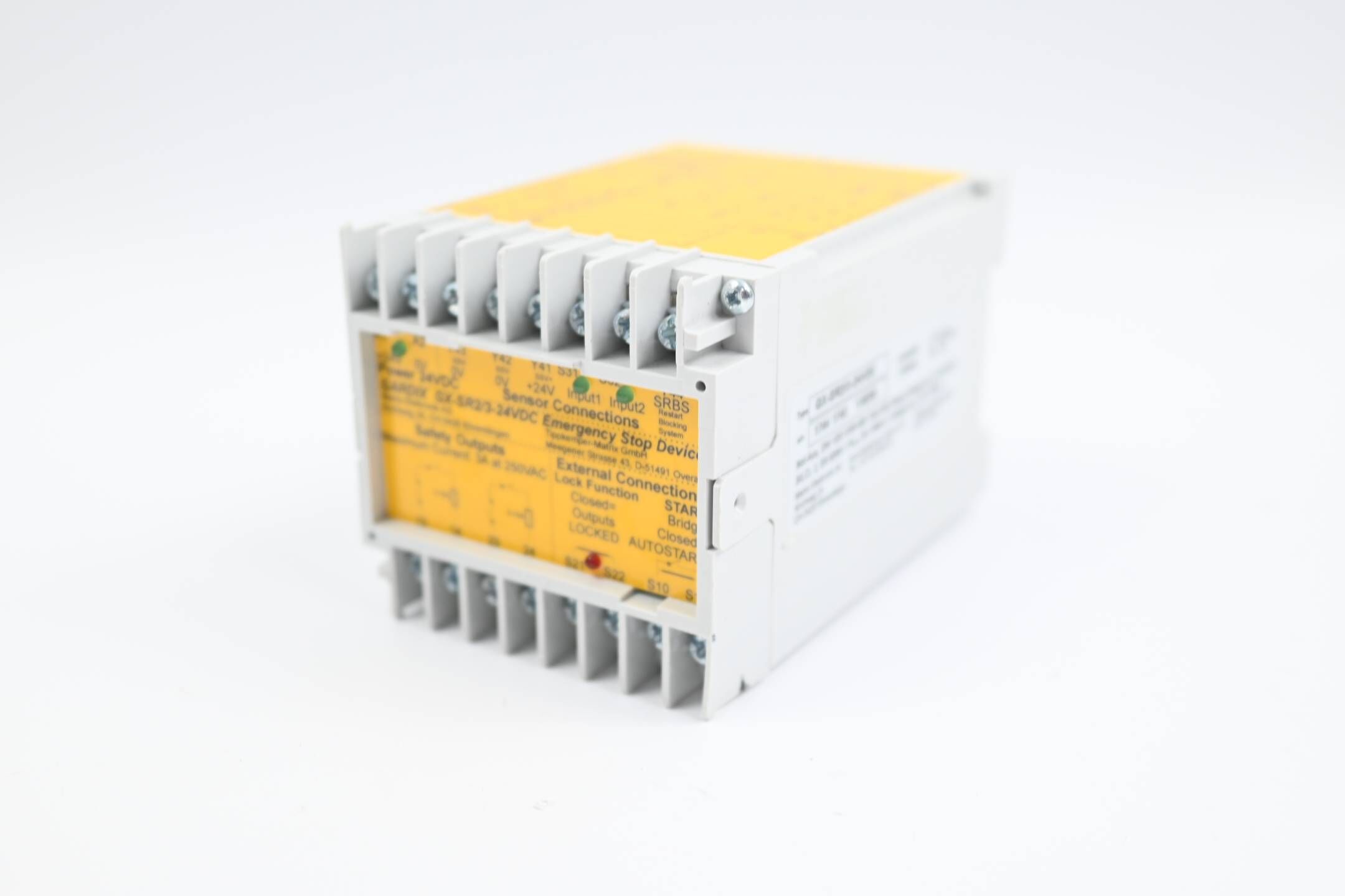 Matrix Elektronik Sicherheitsrelais GX-SR2/3-24VDC ( 200mA )