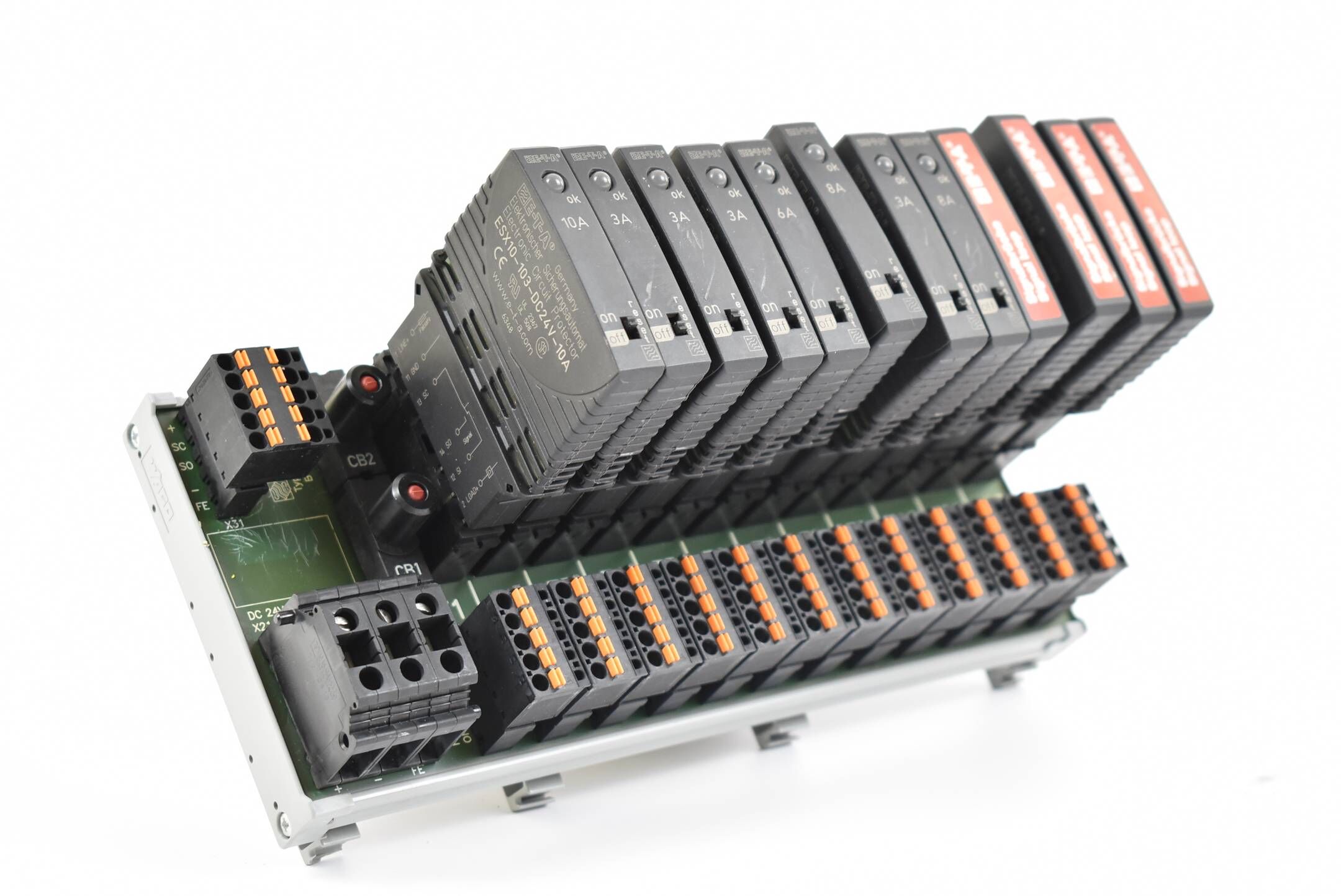 E-T-A ETA Stromverteilungssystem konfiguriert SVS02-12 inkl. ESX10, SB-S11