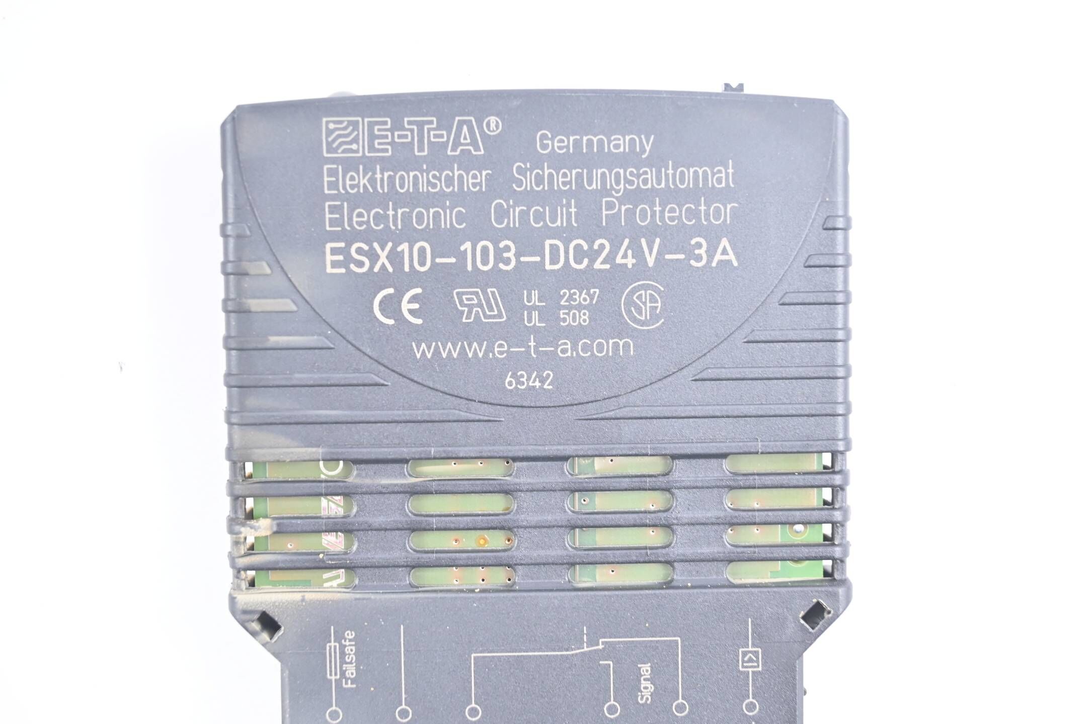 E-T-A ETA Stromverteilungssystem konfiguriert SVS02-08 inkl. ESX10 + SB-S11