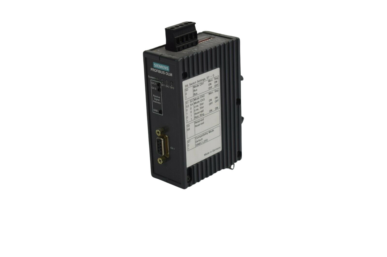 Siemens simatic Net Profibus OLM/G11 6GK1502-2CB00 ( 6GK1 502-2CB00 )