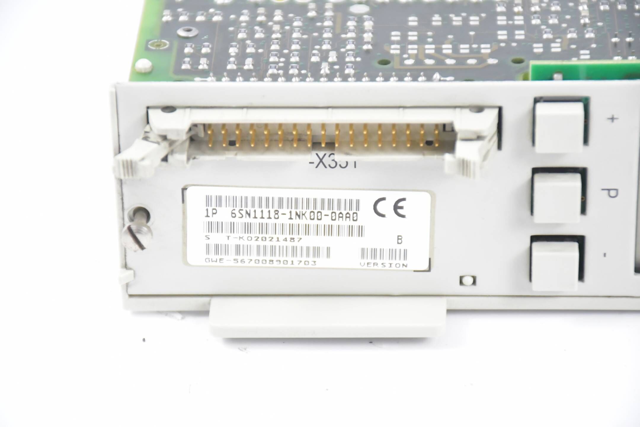 Siemens Simodrive Regelungseinschub 6SN1118-1NK00-0AA0 / 6SN1 118-1NK00-0AA0 V.B