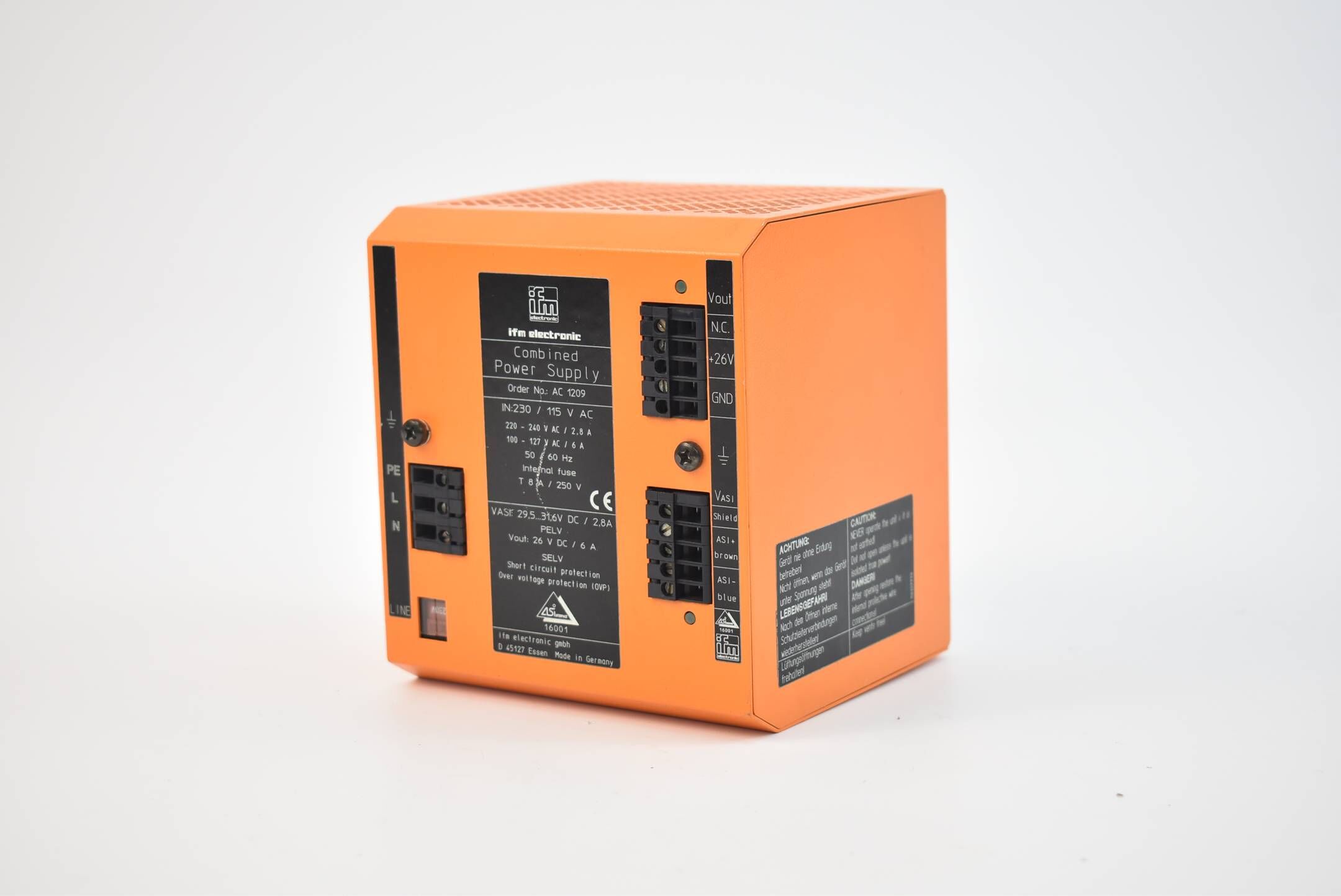 ifm Combined Power Supply AC 1209