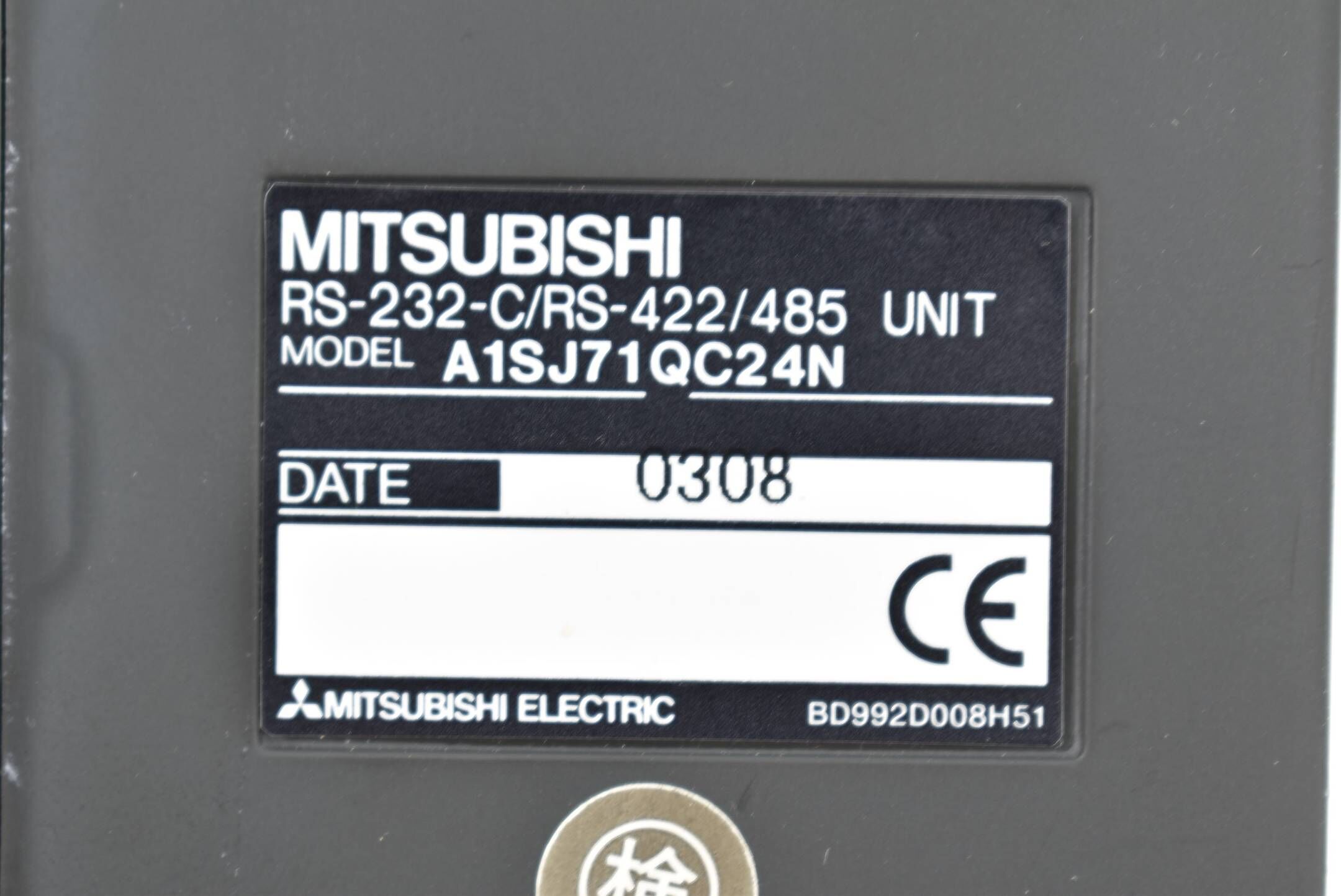Mitsubishi melsec RS-232-C/RS-422/485 Unit Kommunikationsmodul A1SJ71QC24N