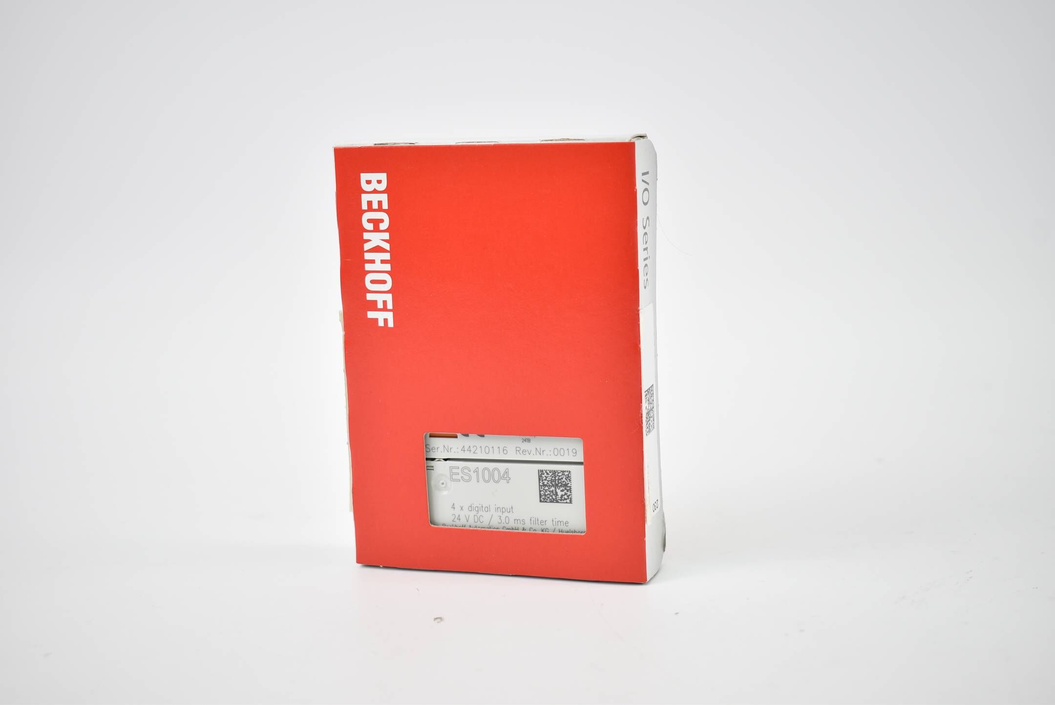 Beckhoff EtherCAT-Klemme 4-Kanal-Digital-Eingang 24VDC 3ms ES1004 ( ES 1004 )