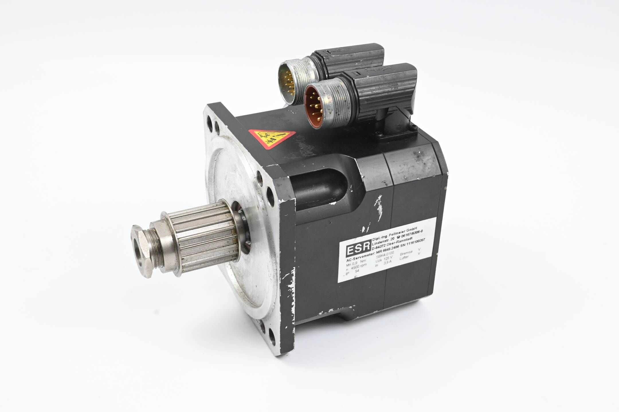 ESR Pollmeier AC Servomotor MR 6849.2486 ( SBK4-0100 )