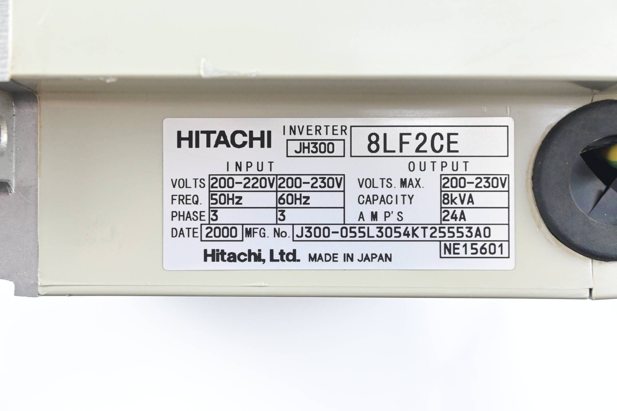 Hitachi IGBT Inverter JH300 ( 8LF2CE )