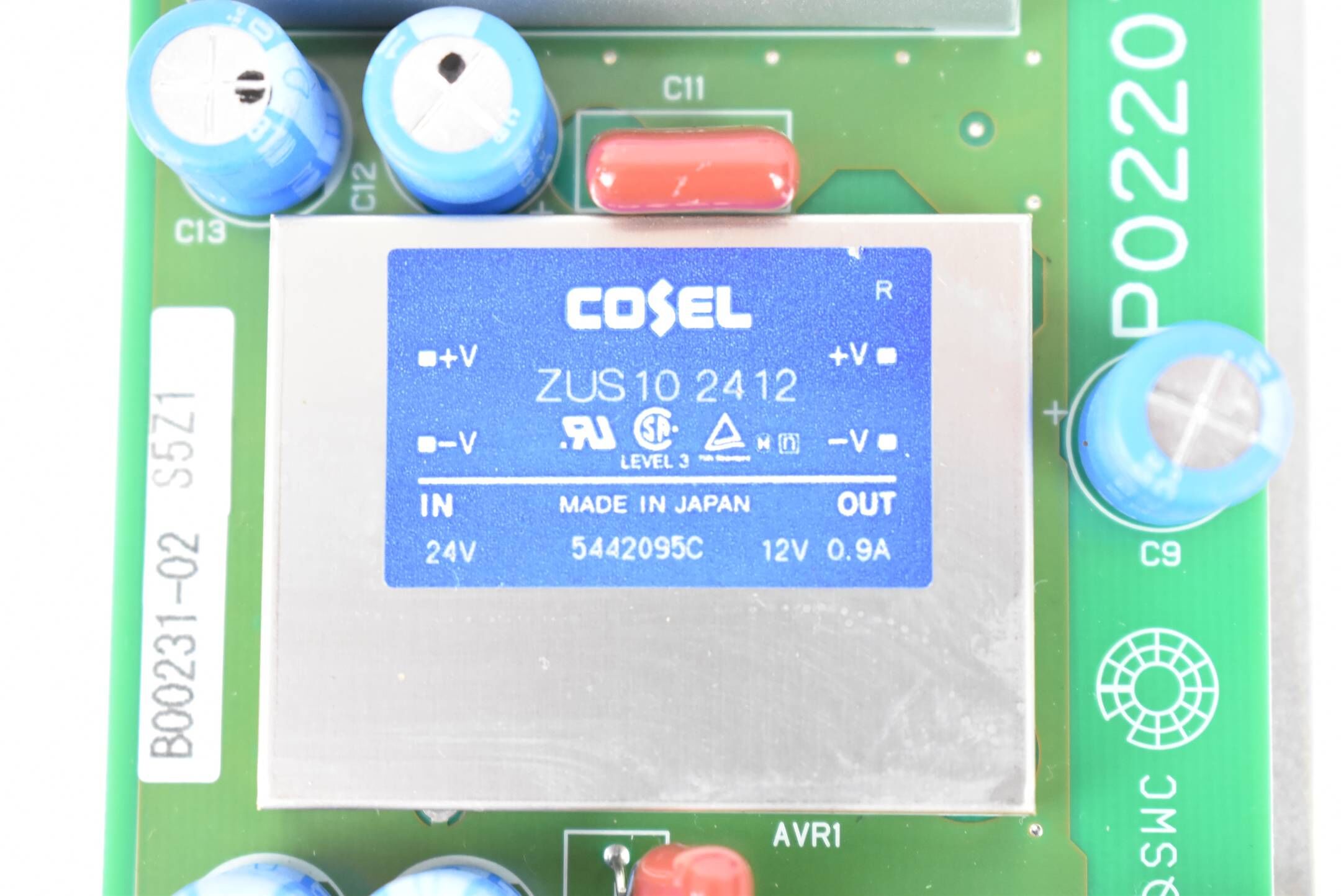 Cosel Board DC-DC Converter P02207-1 (V7-DC24V) + ZUS25 2405 + ZUS10 2412