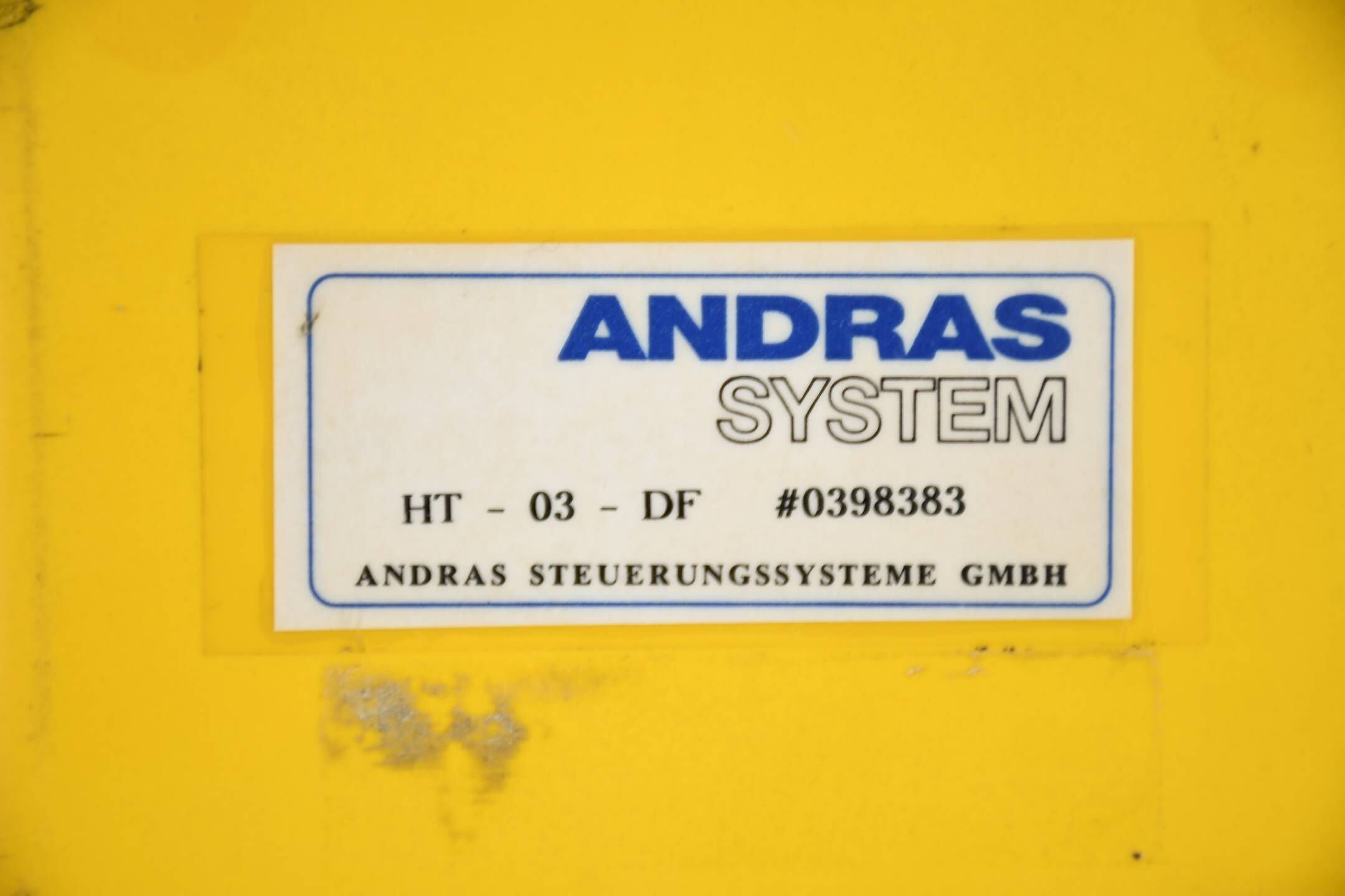 Andras Suhling Steuerungssysteme Handheld Terminal HT-03-DF ( HT03DF )