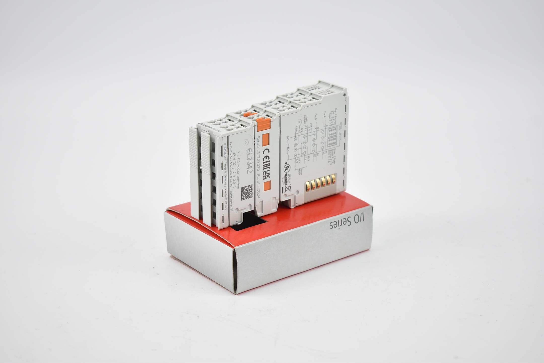 Beckhoff EtherCAT-Klemme 2-Kanal-Motion-Interface 48VDC 3,5A EL7342 ( EL 7342 )