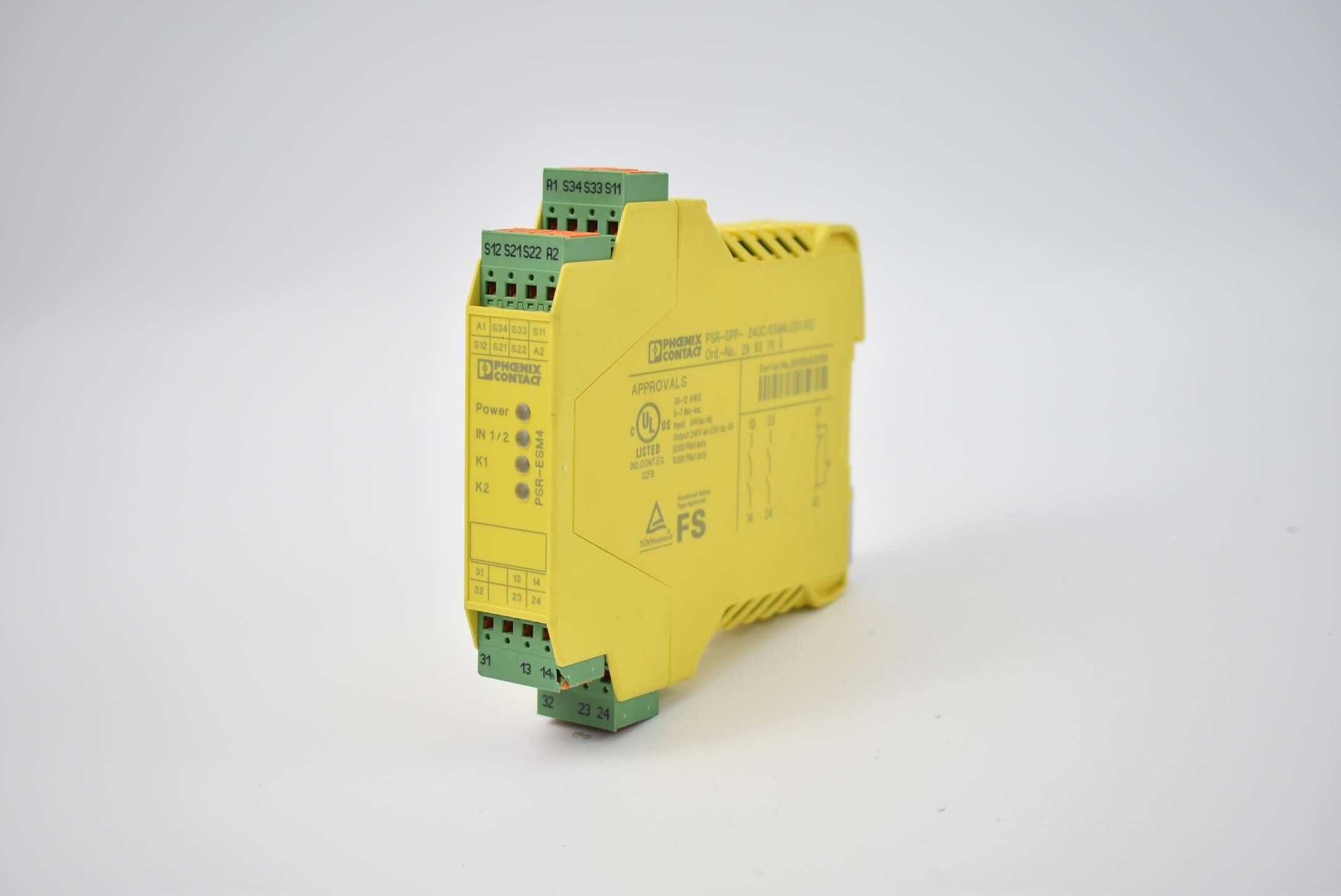 Phoenix Contact Sicherheitsrelais PSR-SPP-24UC/ESM4/2X1/1X2 ( 2963705 )