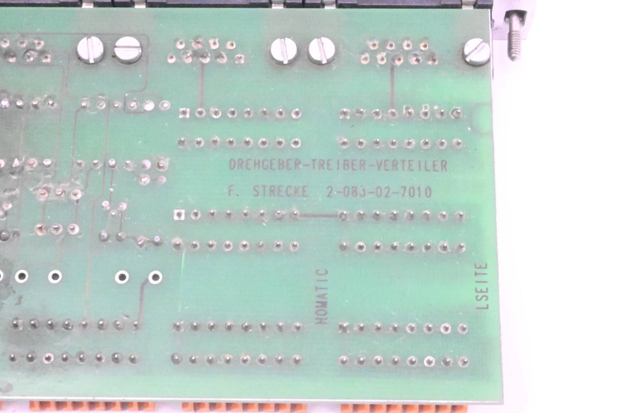 Homatic Steuerkarte für Drehgeber 2-083-02-7010