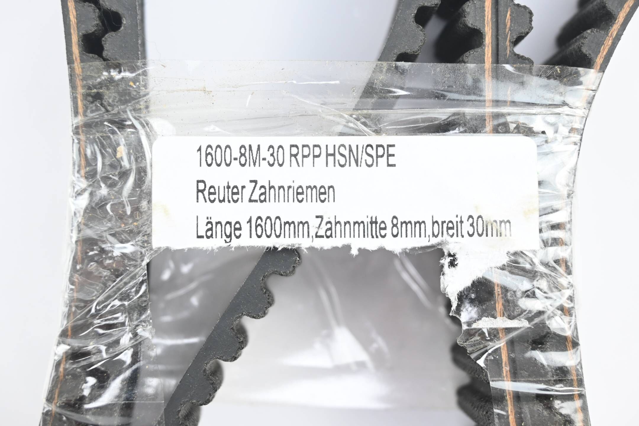 Reuter Zahnriemen 1600-8M-30 RPP HSN/SPE Länge 1600mm Breite 30mm Zahnmitte 8mm