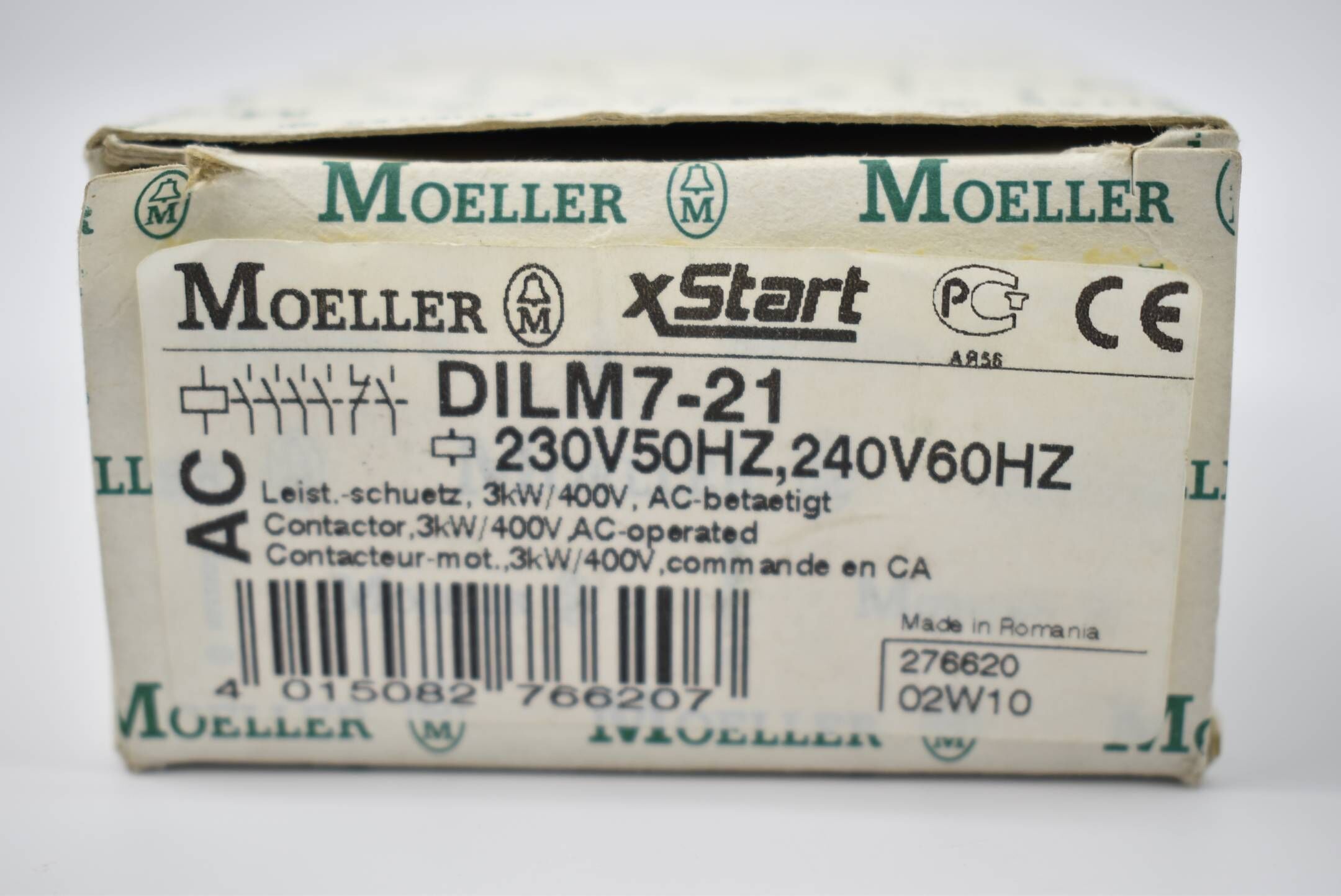 Moeller Leistungsschütz DILM7-21 ( 230V 50Hz / 240V 60Hz )