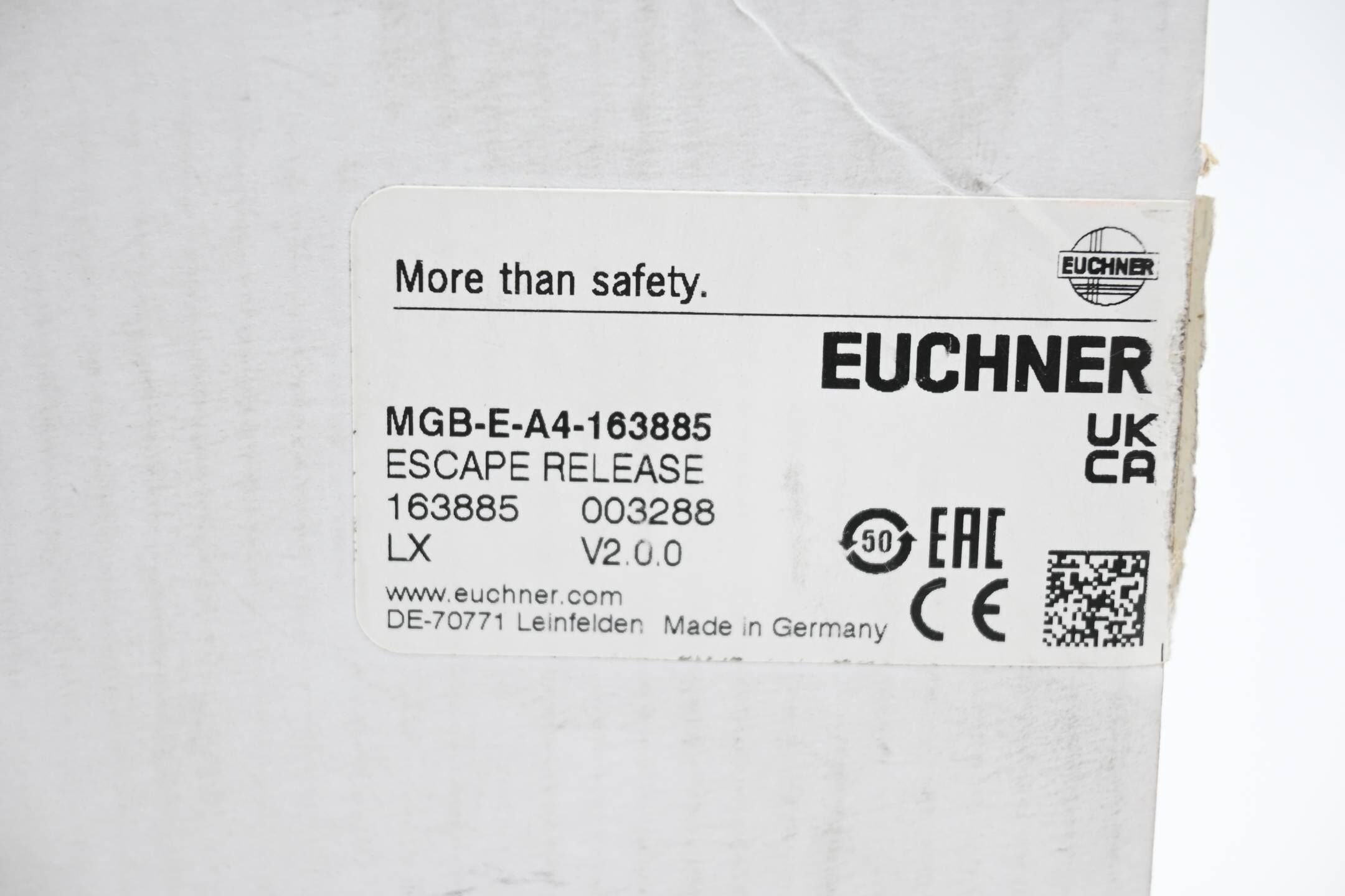 Euchner Fluchtentriegelungsmodul MGB-E-A4-163885 ( 163885 )