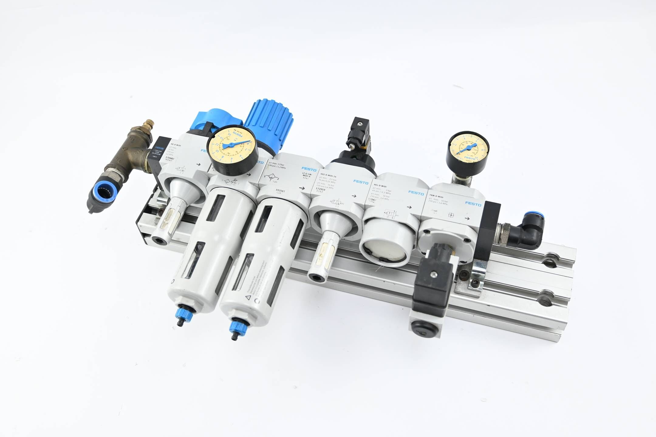 Festo Wartungseinheit 170682 + 159585 + 192561 + 172959 + 170691 + 170685 +10773